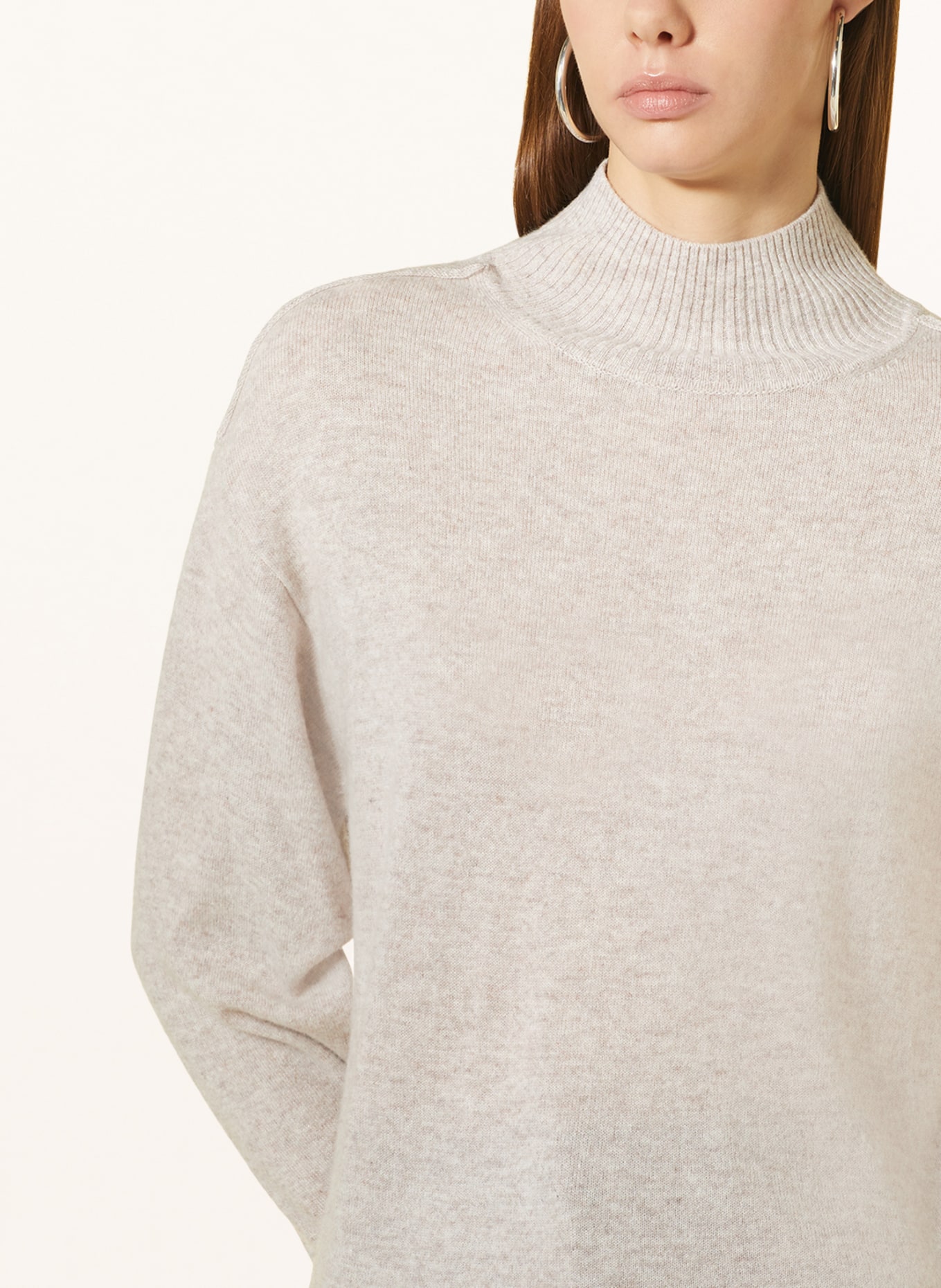 REPEAT Cashmere-Pullover, Farbe: HELLBRAUN (Bild 4)