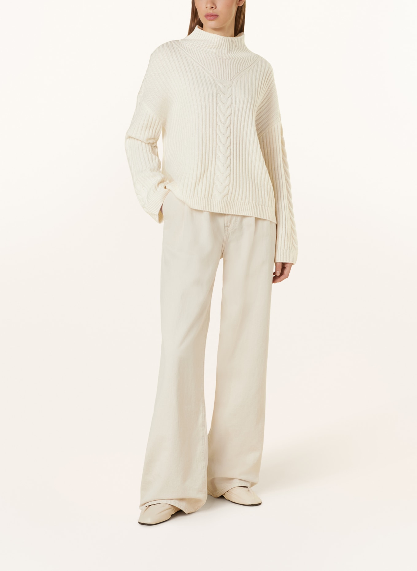 REPEAT Pullover, Farbe: CREME (Bild 2)