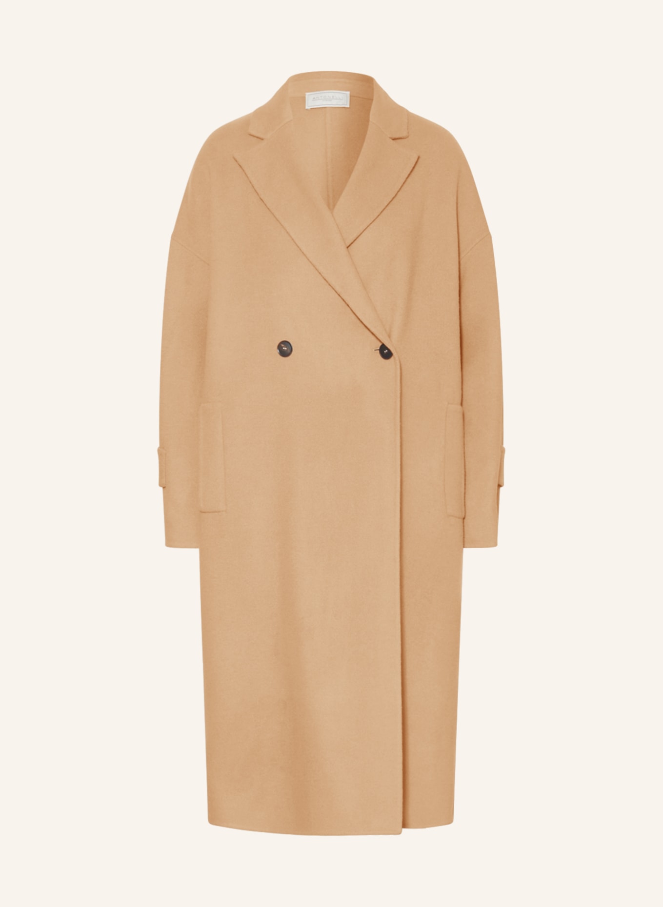 ANTONELLI firenze Wool coat GROGONI, Color: CAMEL (Image 1)