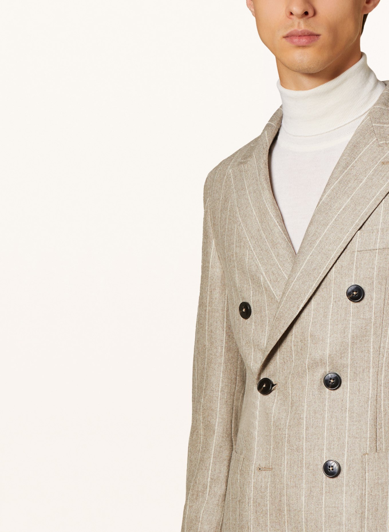 BOSS Anzug HESTON Slim Fit, Farbe: 240 OPEN BROWN (Bild 6)