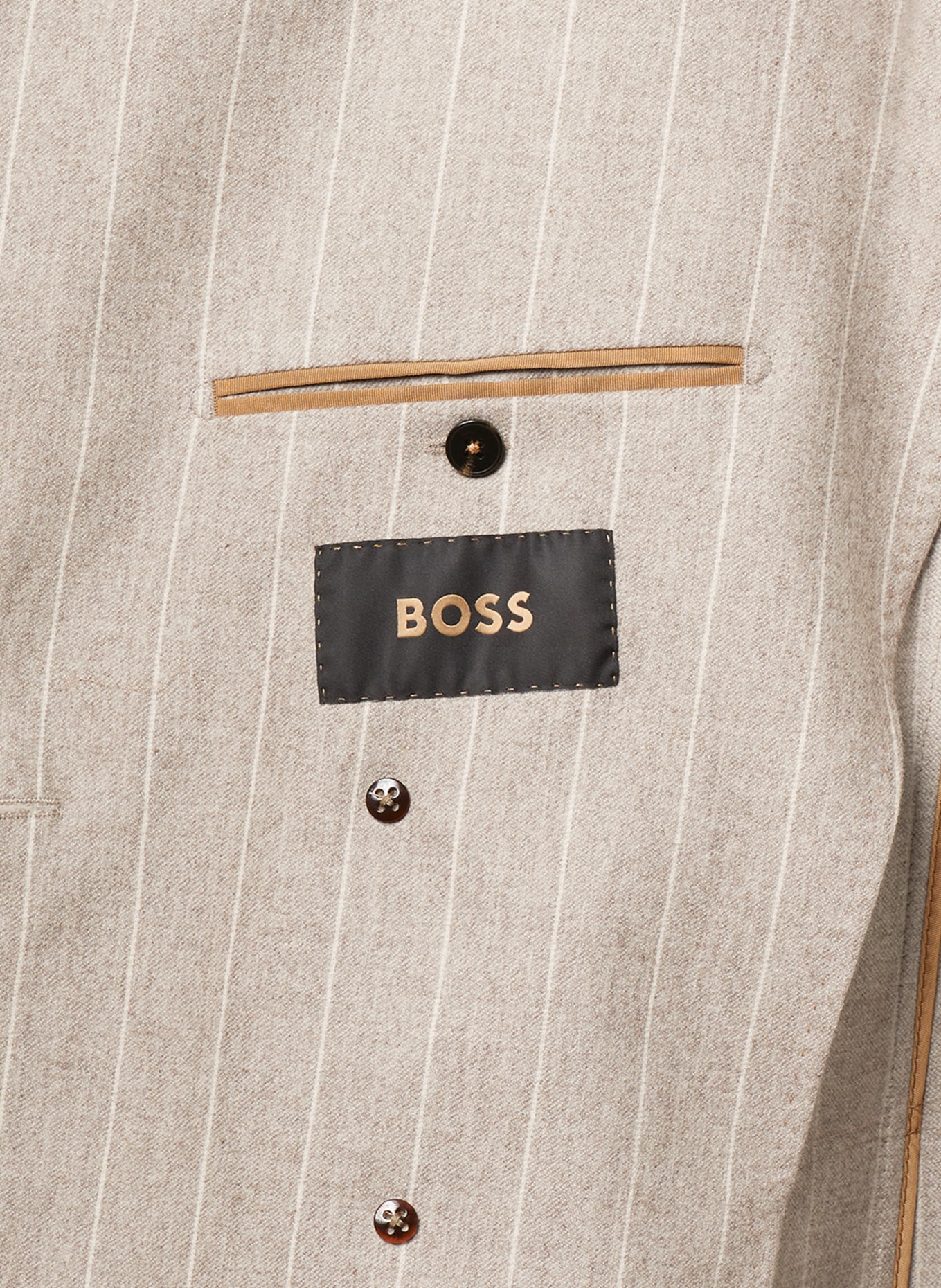 BOSS Anzug HESTON Slim Fit, Farbe: 240 OPEN BROWN (Bild 7)