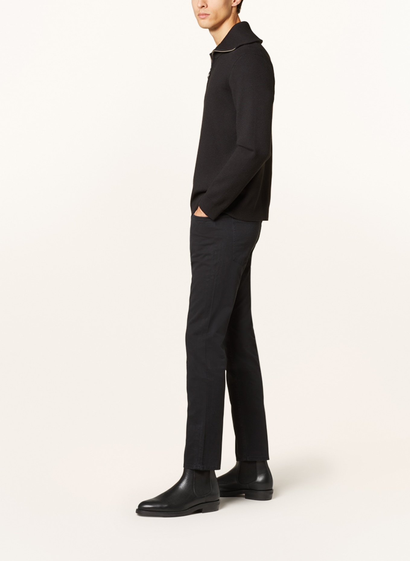 BOSS Pants DELAWARE slim fit, Color: BLACK (Image 4)