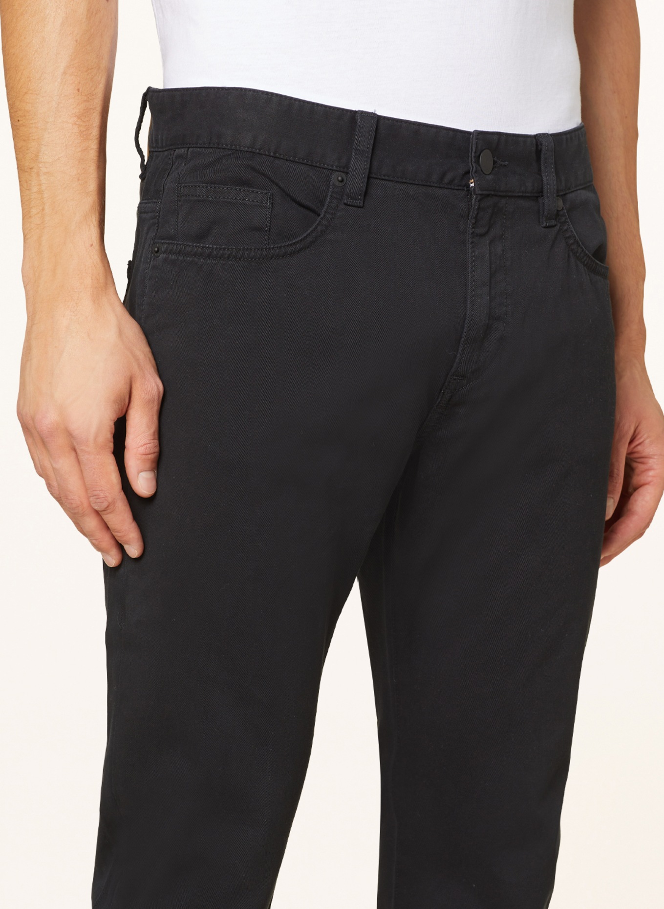 BOSS Pants DELAWARE slim fit, Color: BLACK (Image 5)