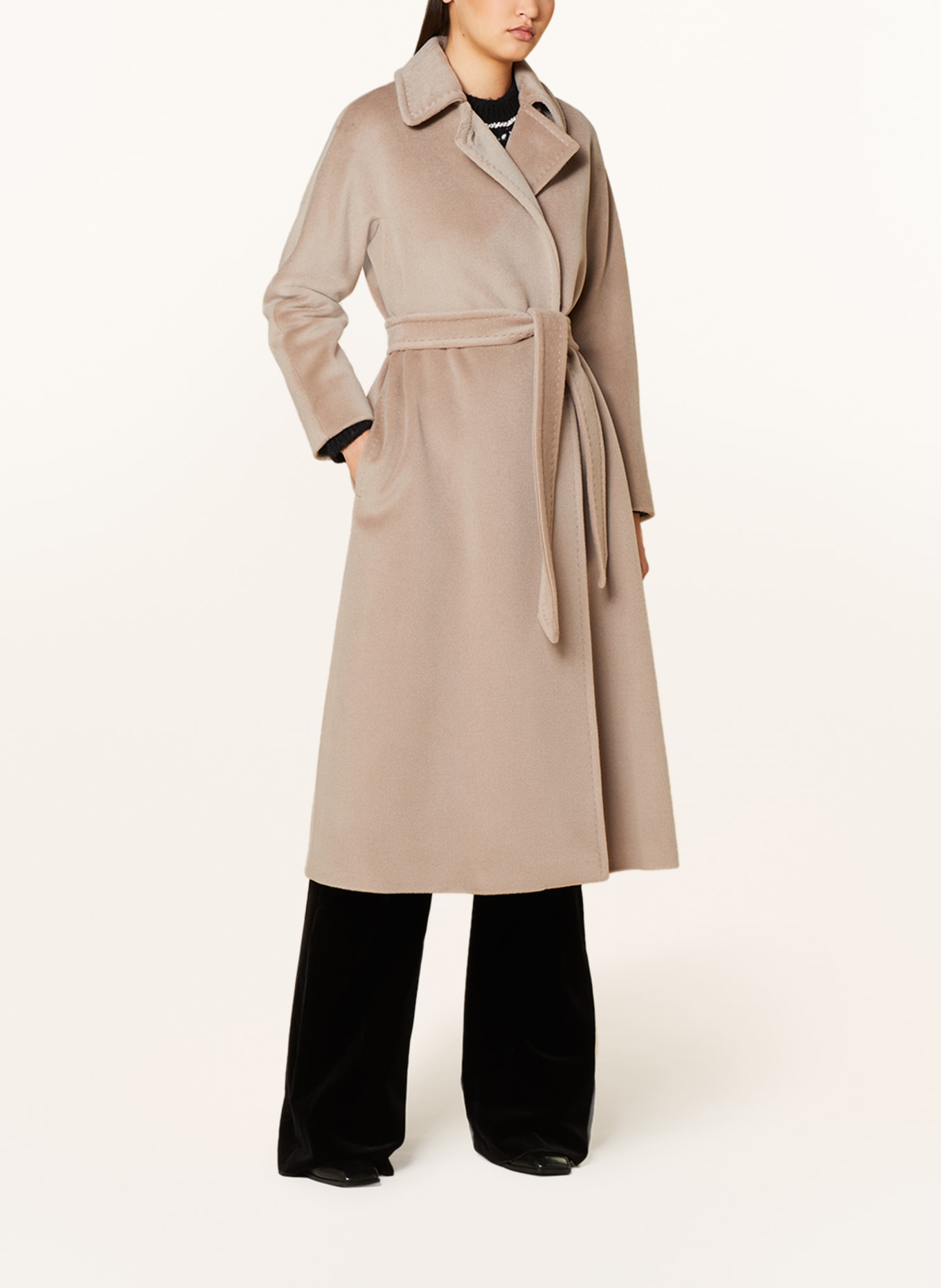 MaxMara STUDIO Wool coat CIELO, Color: BEIGE (Image 2)