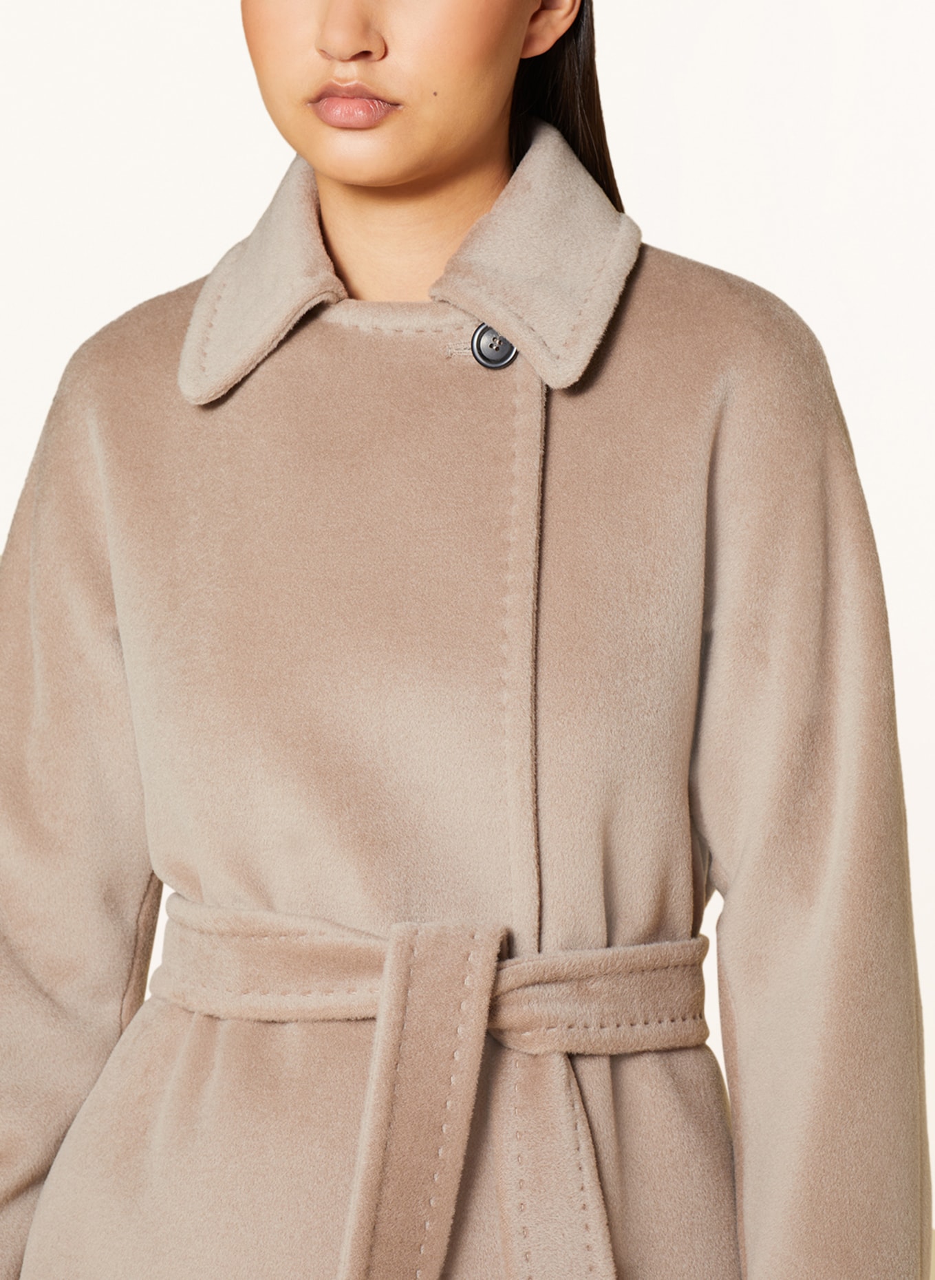 MaxMara STUDIO Wool coat CIELO, Color: BEIGE (Image 4)
