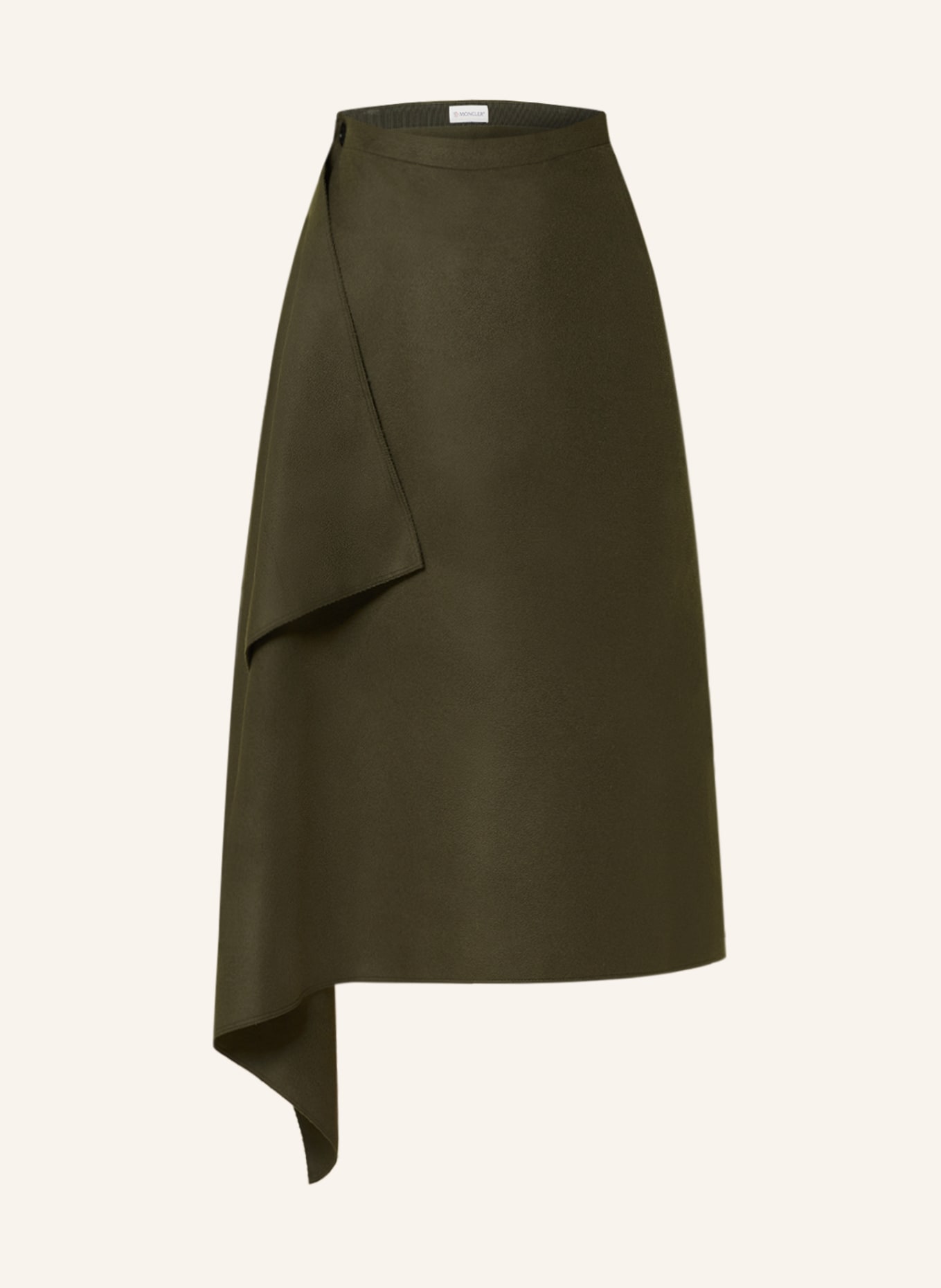 MONCLER Wrap skirt, Color: GREEN (Image 1)