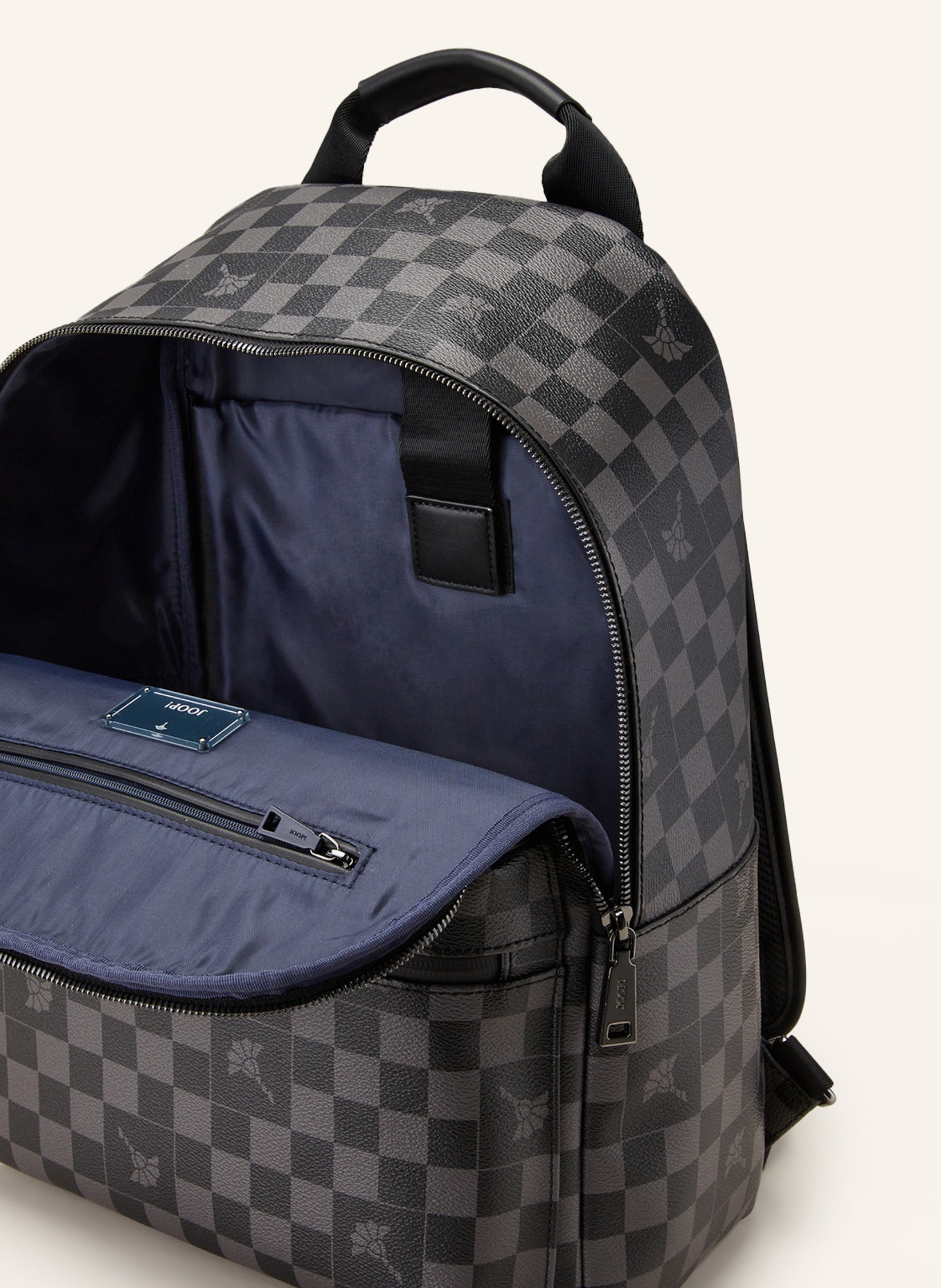 JOOP! Backpack MIKO with laptop compartment, Color: DARK GRAY/ GRAY (Image 3)