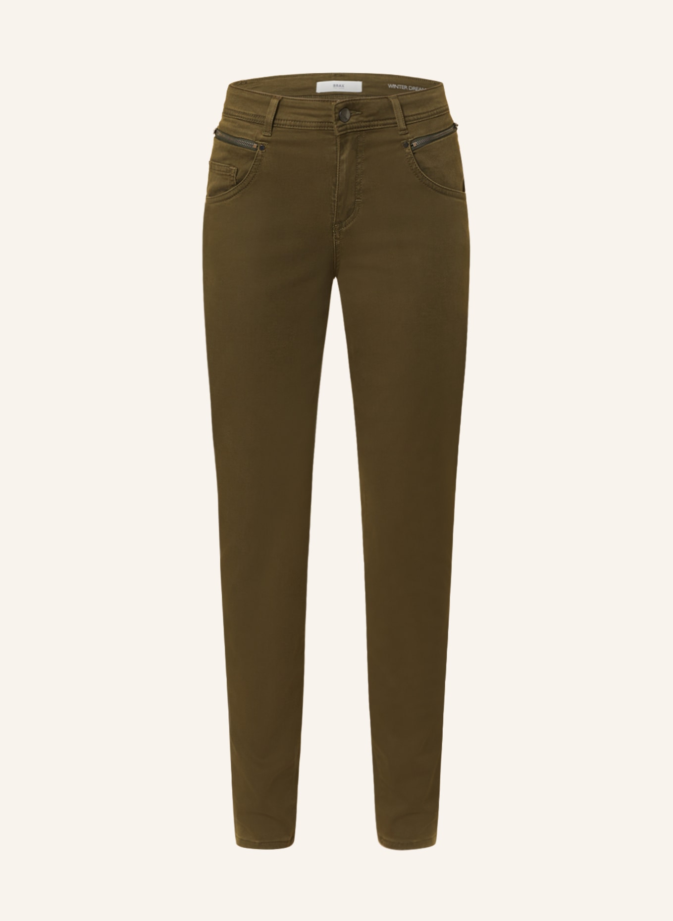 BRAX Skinny jeans SHAKIRA, Color: OLIVE (Image 1)