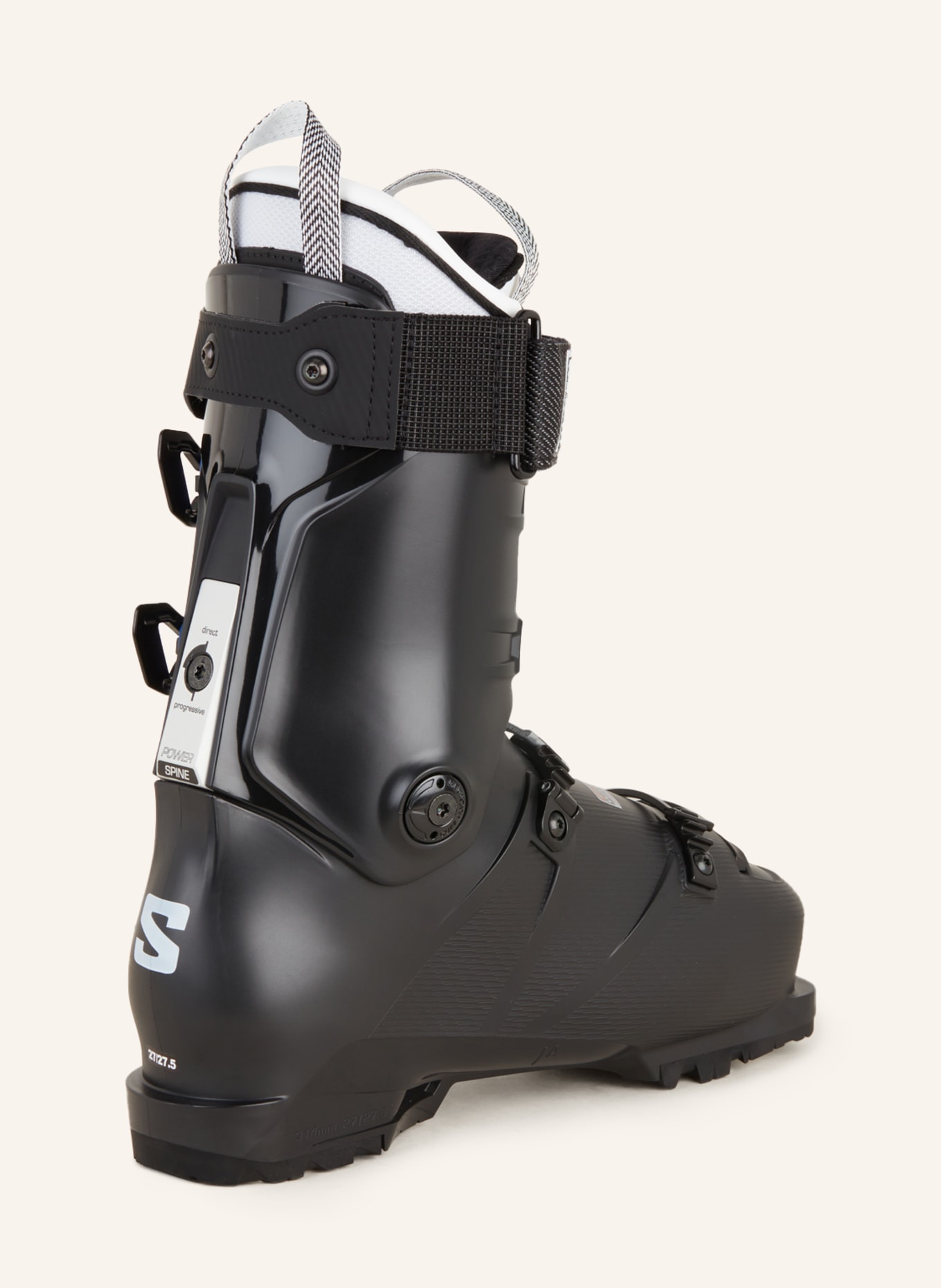 SALOMON Ski boots S/PRO ALPHA 120, Color: BLACK/ WHITE/ BLUE (Image 2)