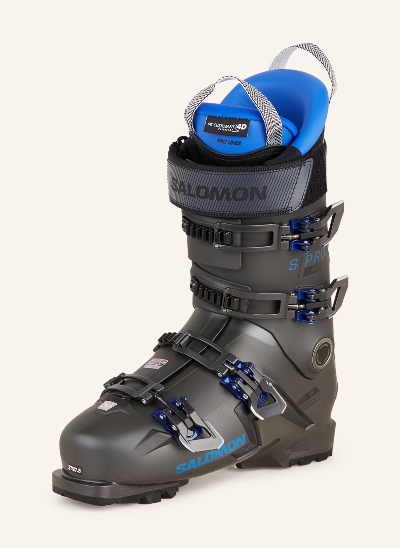 SALOMON Ski boots S/PRO MV 120, Color: BLACK/ BLUE (Image 1)