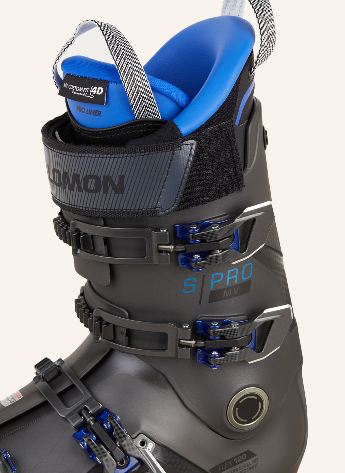 SALOMON Ski boots S/PRO MV 120, Color: BLACK/ BLUE (Image 5)