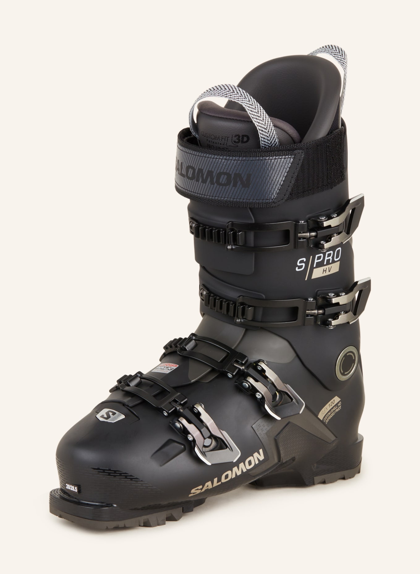 SALOMON Ski boots S/PRO HV 120, Color: BLACK/ SILVER (Image 1)