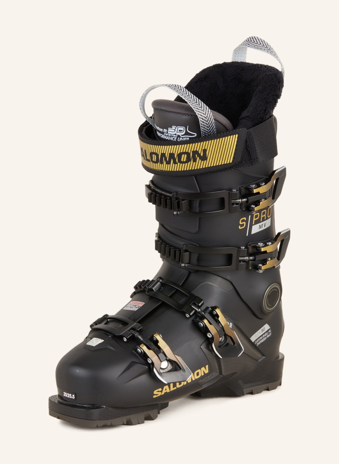 SALOMON Ski boots S/PRO MV 90, Color: BLACK/ GOLD (Image 1)