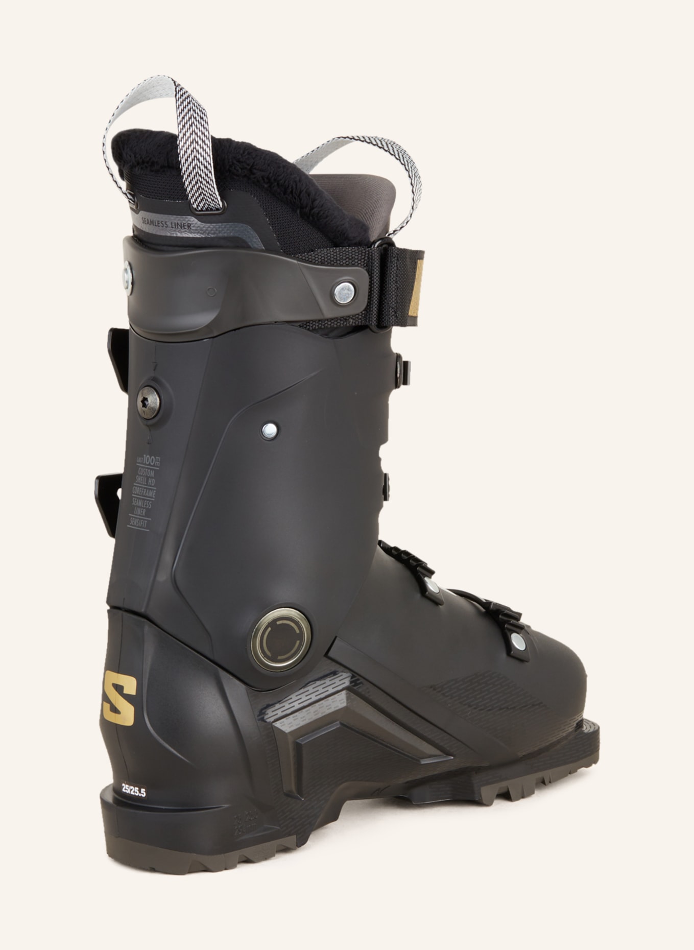 SALOMON Ski boots S/PRO MV 90, Color: BLACK/ GOLD (Image 2)