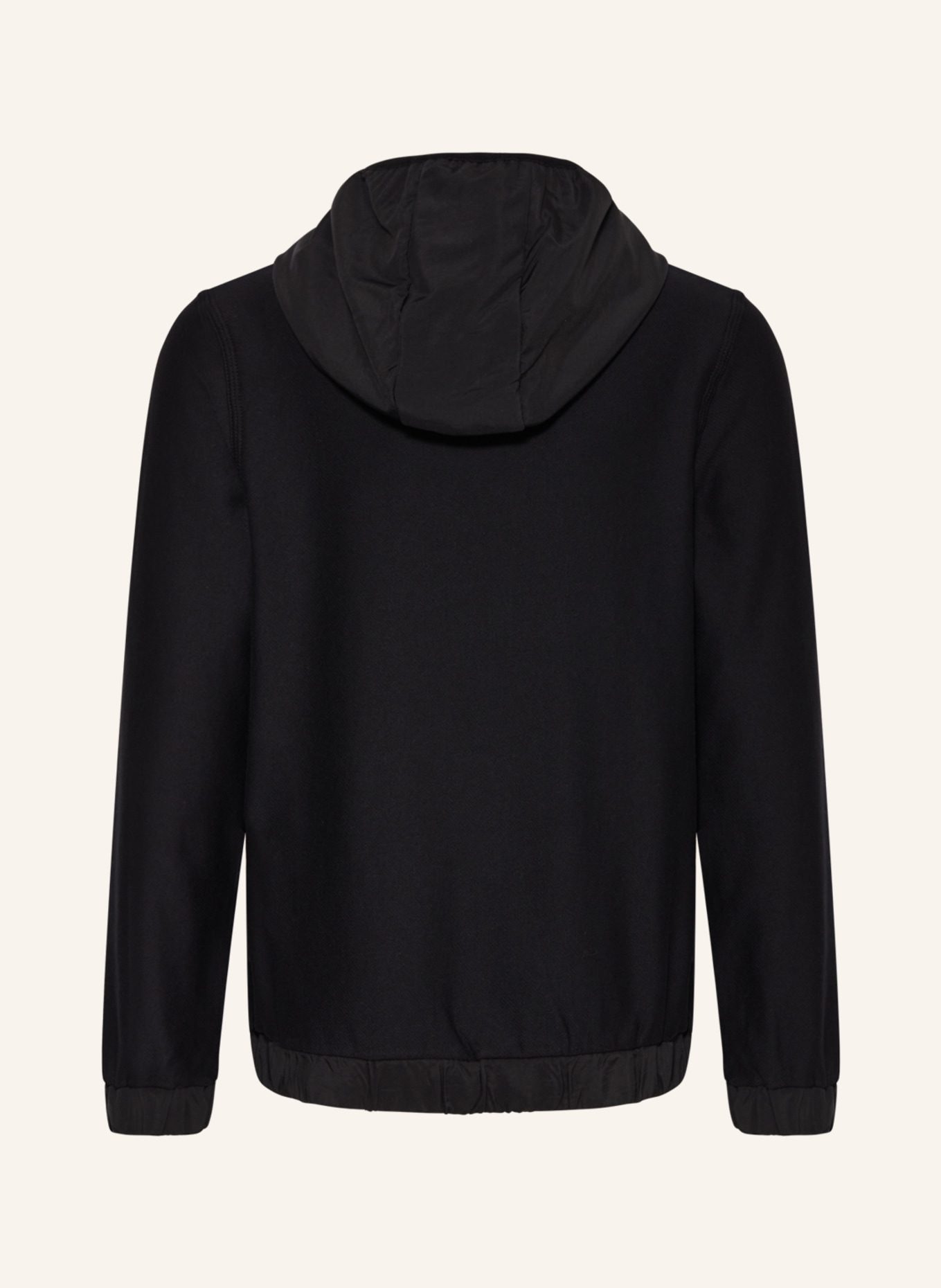 VINGINO Bluza z kapturem NYLU z mieszanki materiałów, Kolor: DEEP BLACK (Obrazek 2)