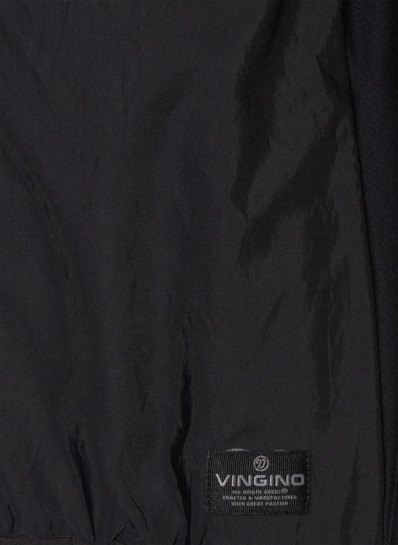 VINGINO Hoodie NYLU im Materialmix, Farbe: DEEP BLACK (Bild 3)