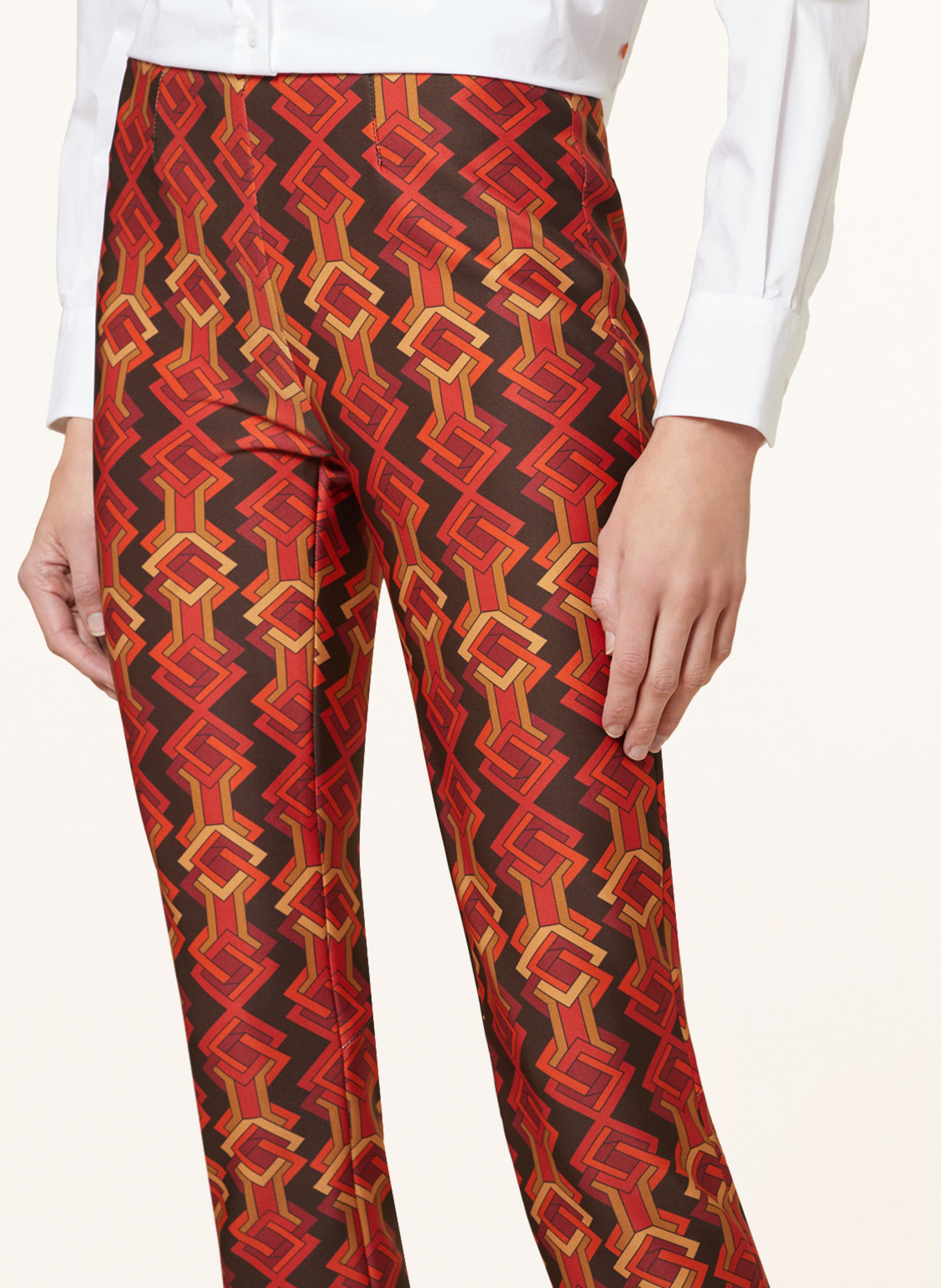 SEDUCTIVE Trousers SABRINA, Color: RED/ ORANGE/ BLACK (Image 5)