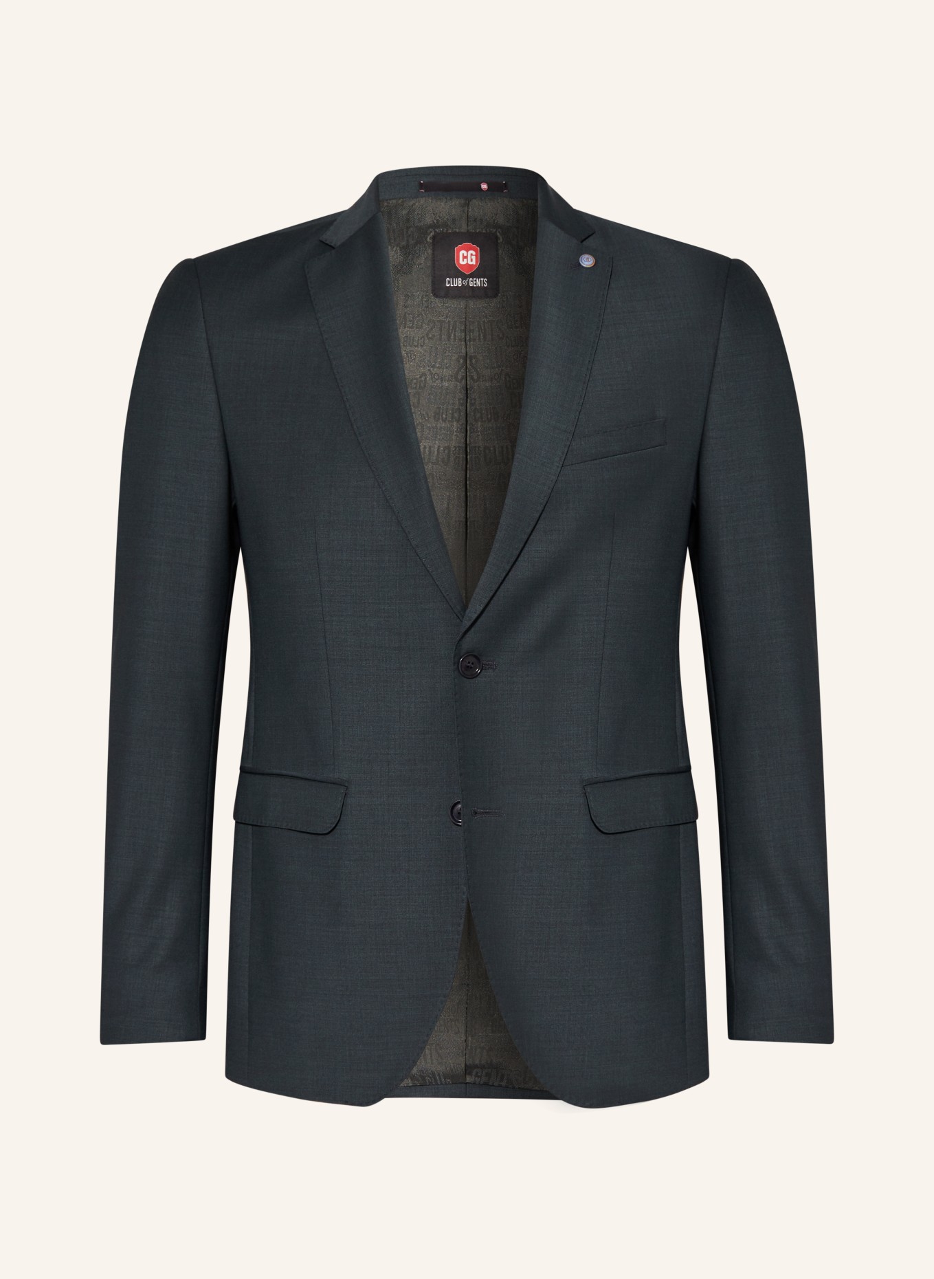 CG - CLUB of GENTS Suit jacket COLVIN slim fit, Color: 53 gruen dunkel (Image 1)