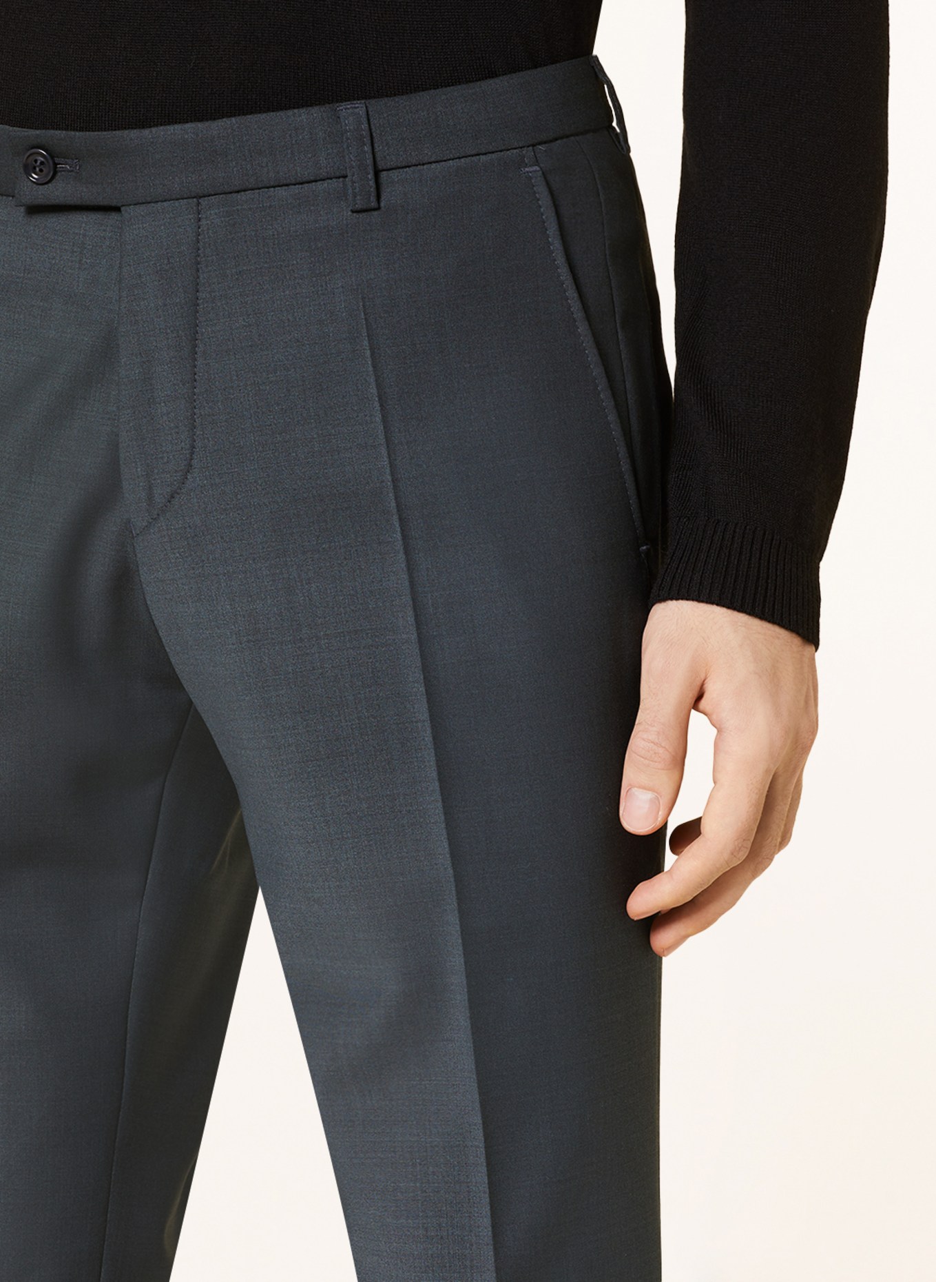 CG - CLUB of GENTS Suit trousers COLE slim fit, Color: 53 gruen dunkel (Image 6)