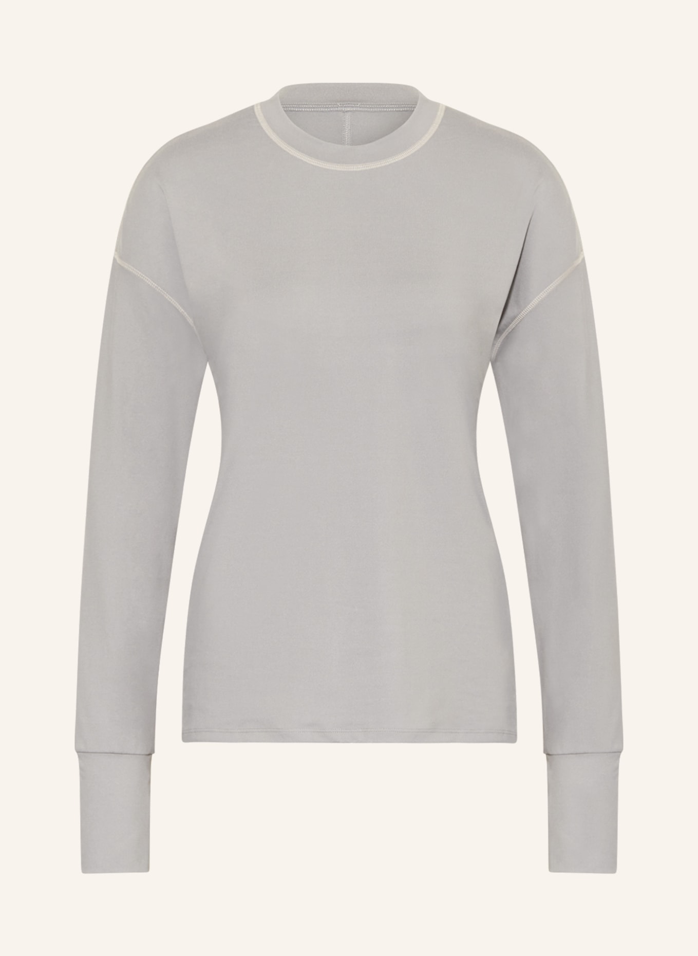 VARLEY Long sleeve shirt CELLA standard fit, Color: GRAY (Image 1)