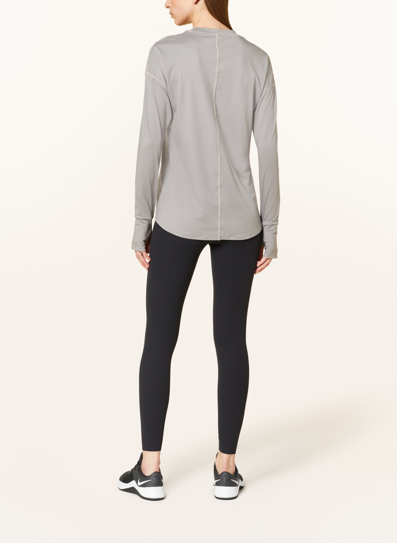 VARLEY Long sleeve shirt CELLA standard fit, Color: GRAY (Image 3)