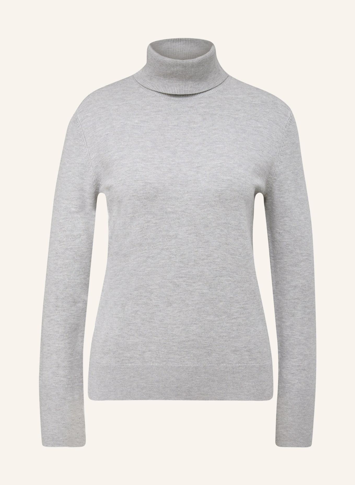 s.Oliver BLACK LABEL Turtleneck sweater, Color: LIGHT GRAY (Image 1)