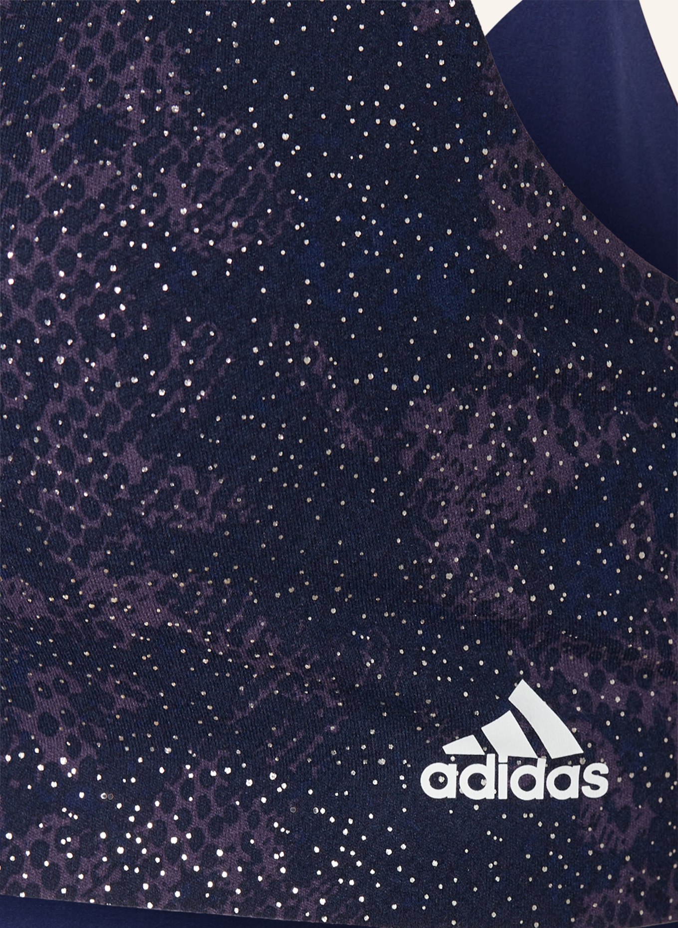 adidas Bustier SCOOP LOUNGE, Farbe: DUNKELBLAU/ LILA (Bild 3)