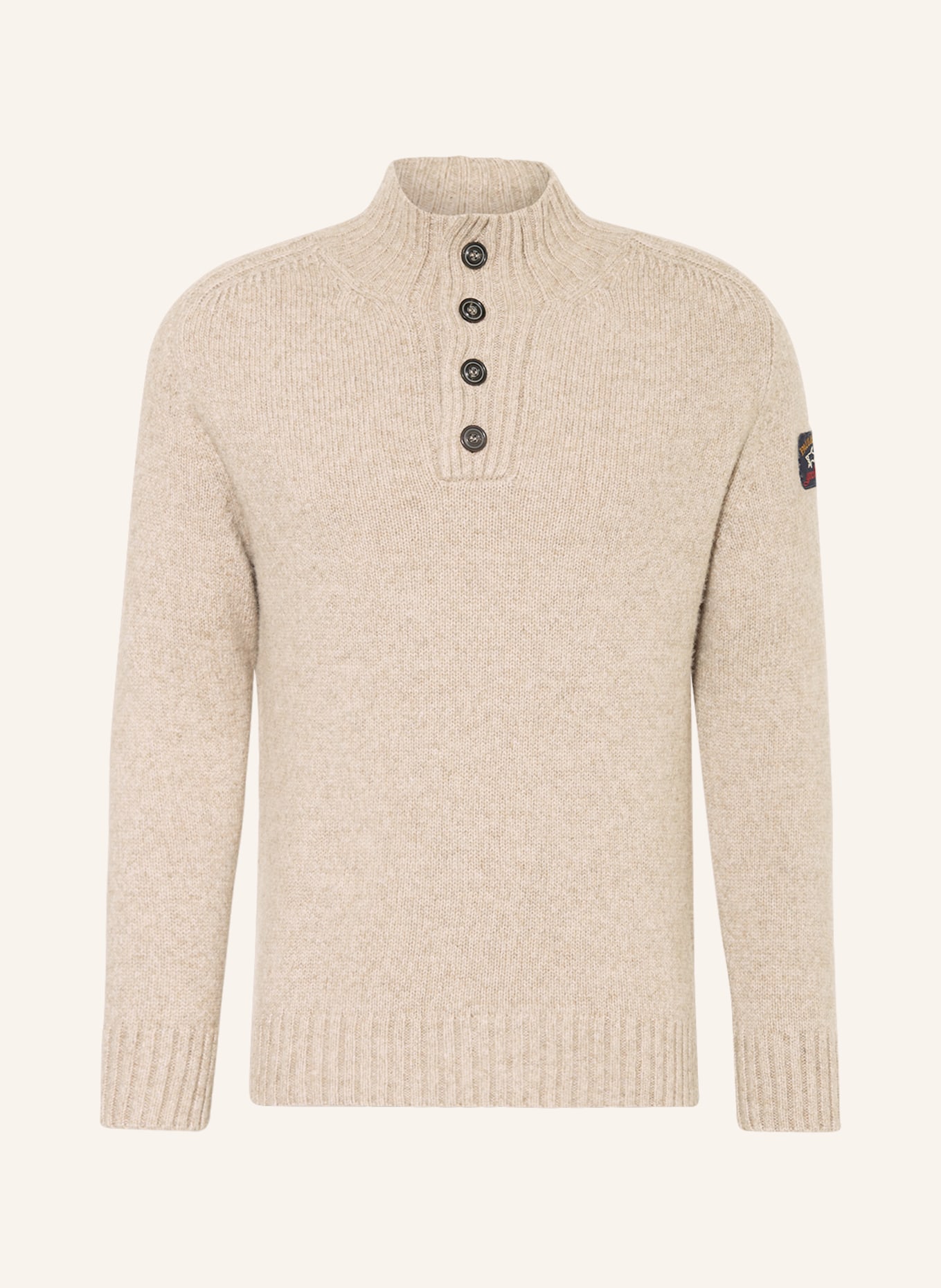 PAUL & SHARK Half-zip sweater, Color: BEIGE (Image 1)