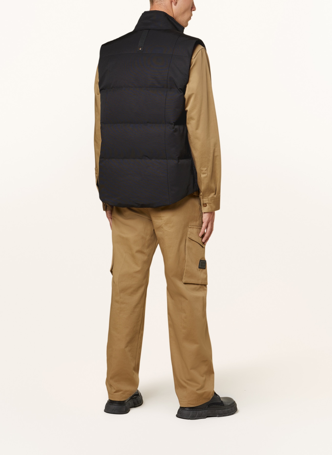 MOOSE KNUCKLES Down vest MONTREAL, Color: BLACK (Image 3)