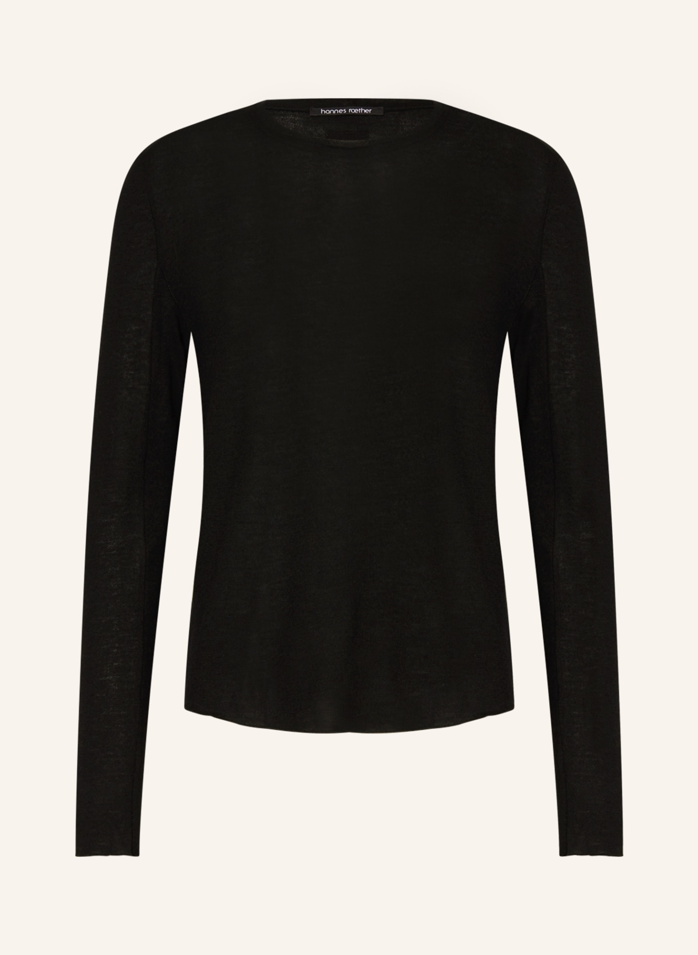 hannes roether Sweater FA36LCON, Color: BLACK (Image 1)