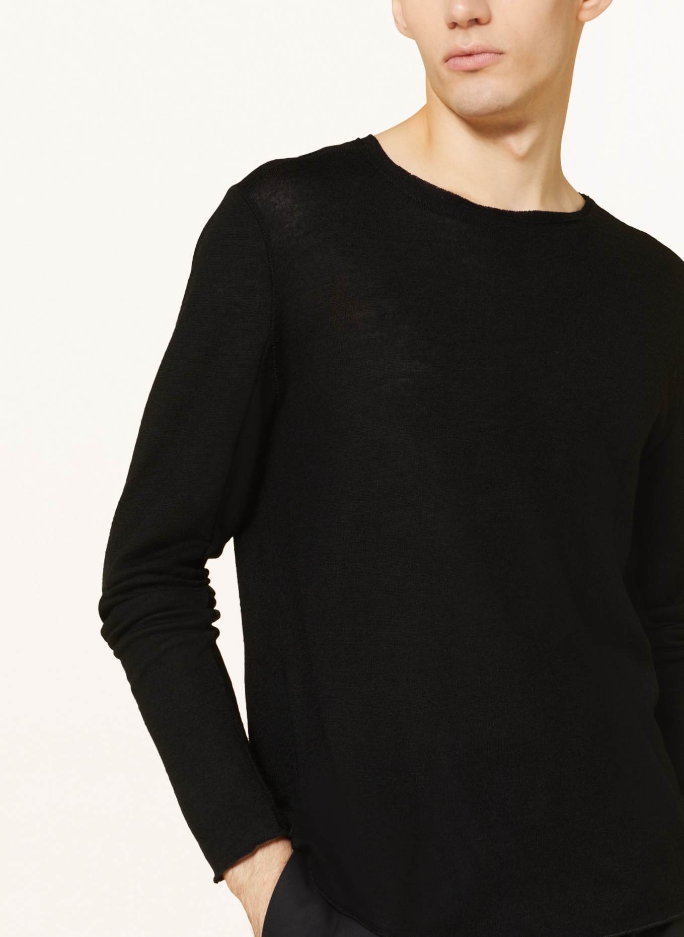 hannes roether Sweater FA36LCON, Color: BLACK (Image 4)