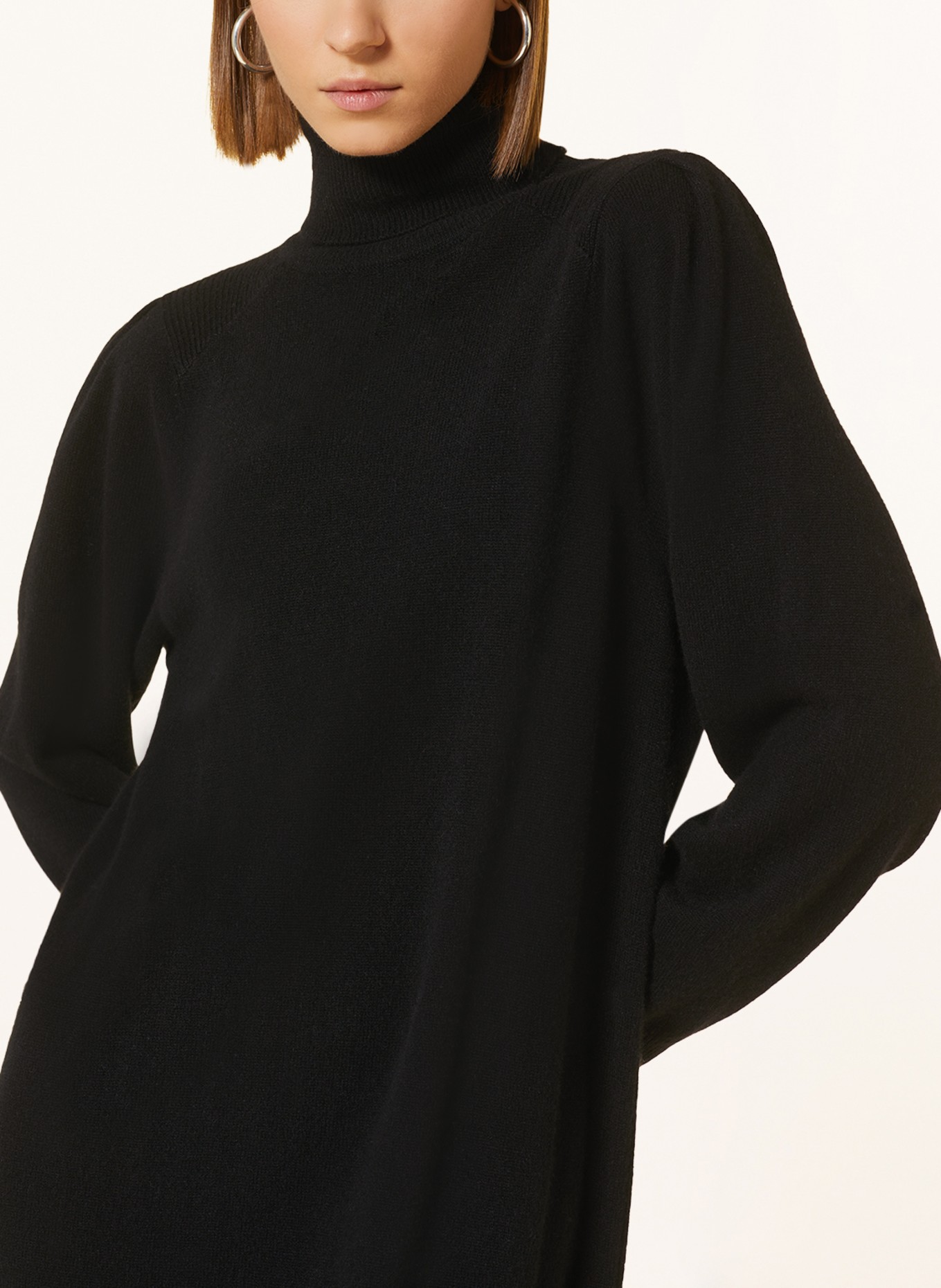 360CASHMERE Knit dress MONICA made of cashmere, Color: BLACK (Image 4)