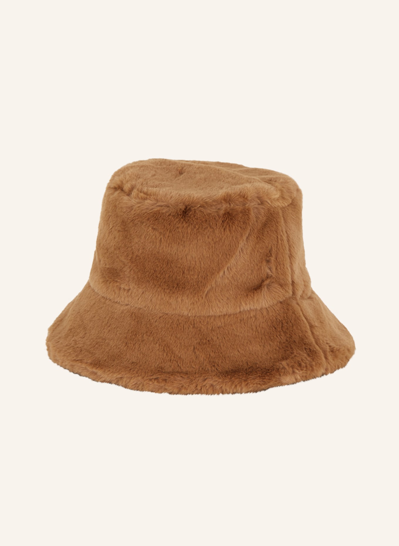 OAKWOOD Bucket hat BOBLAND made of faux fur, Color: BROWN (Image 2)
