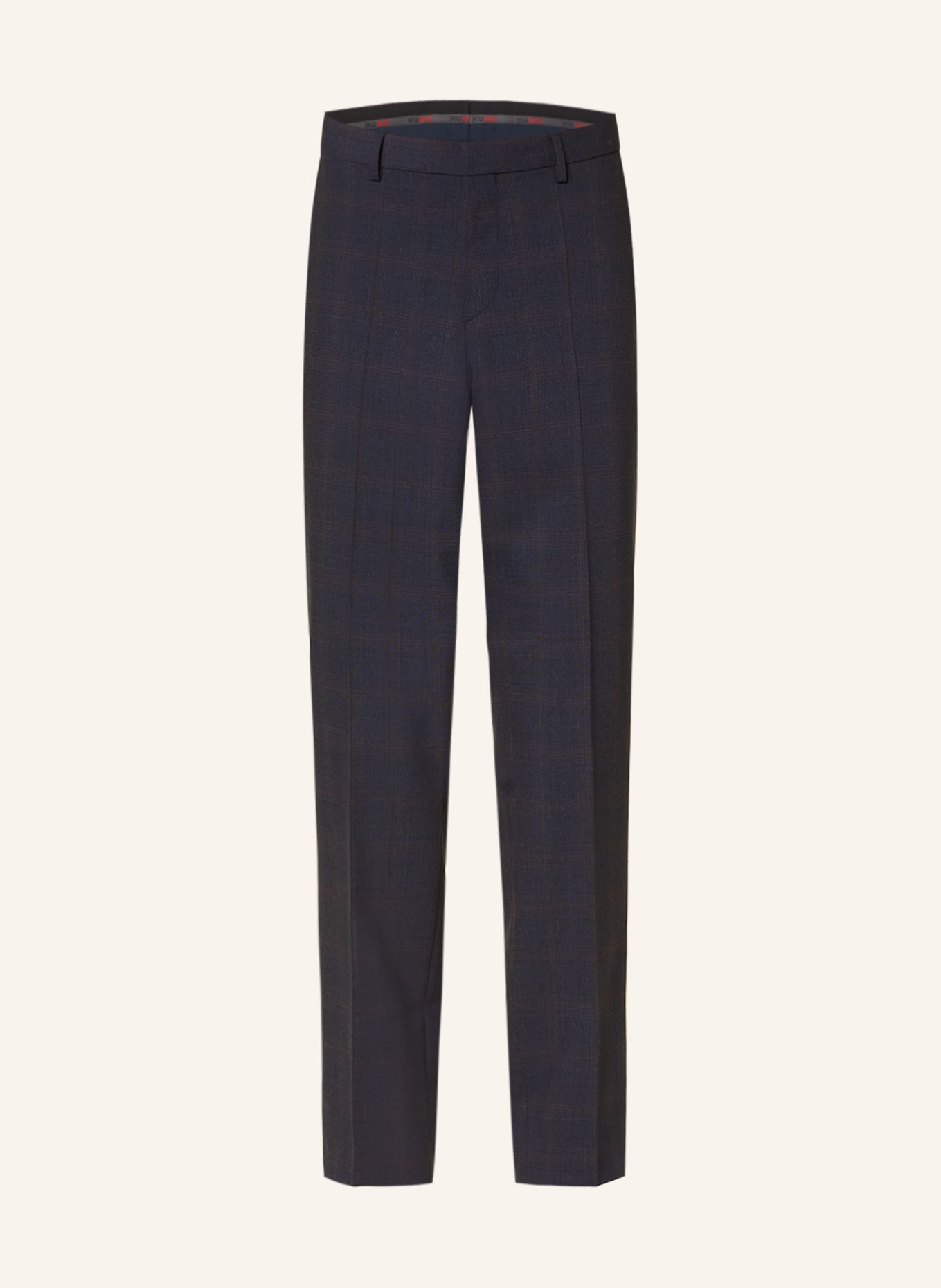 HUGO Spodnie garniturowe GETLIN slim fit, Kolor: 405 DARK BLUE (Obrazek 1)