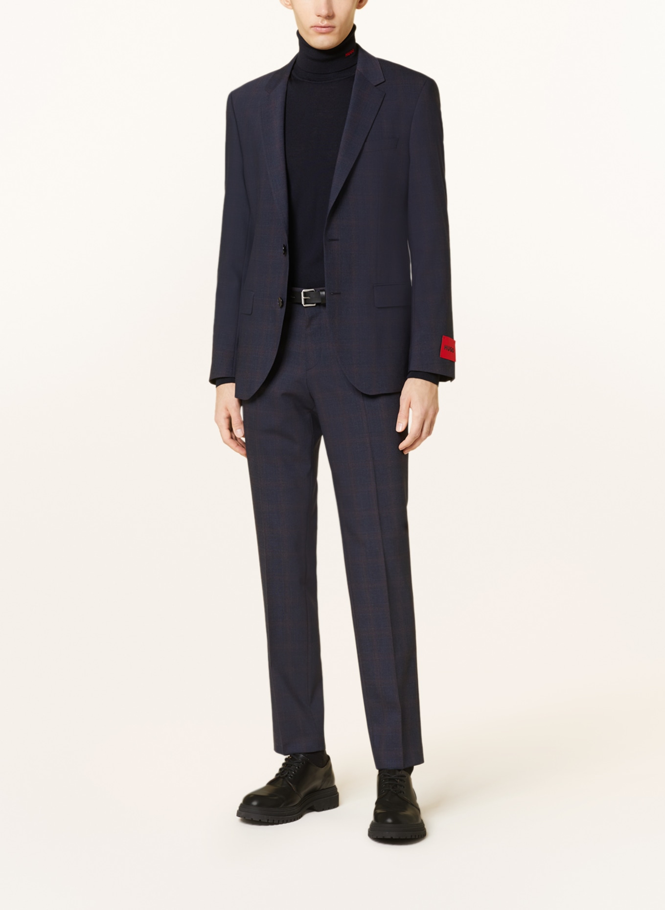 HUGO Anzughose GETLIN Slim Fit, Farbe: 405 DARK BLUE (Bild 2)