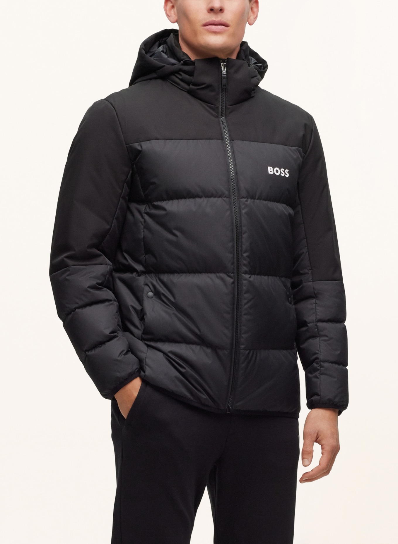 Hugo boss puffer jacket sale outlet