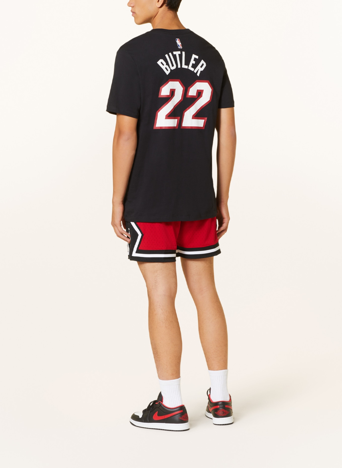 Nike Basketbalový dres MIAMI HEAT, Barva: ČERNÁ (Obrázek 3)