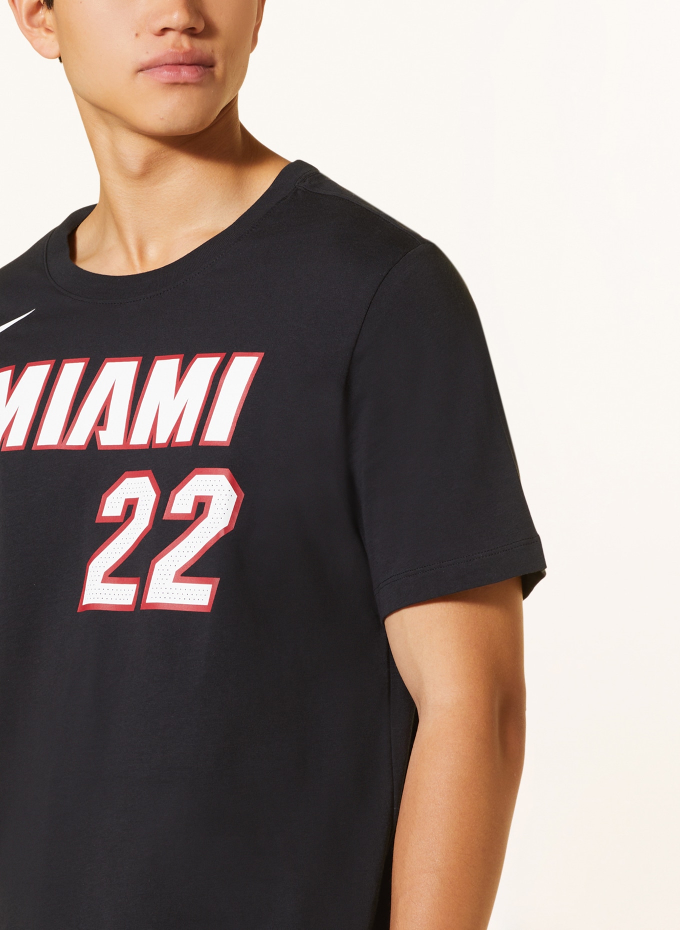 Nike Basketball jersey MIAMI HEAT, Color: BLACK (Image 4)