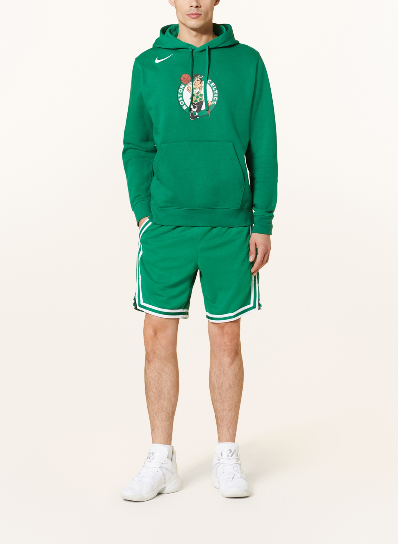 Nike Hoodie BOSTON CELTICS CLUB, Color: GREEN (Image 2)