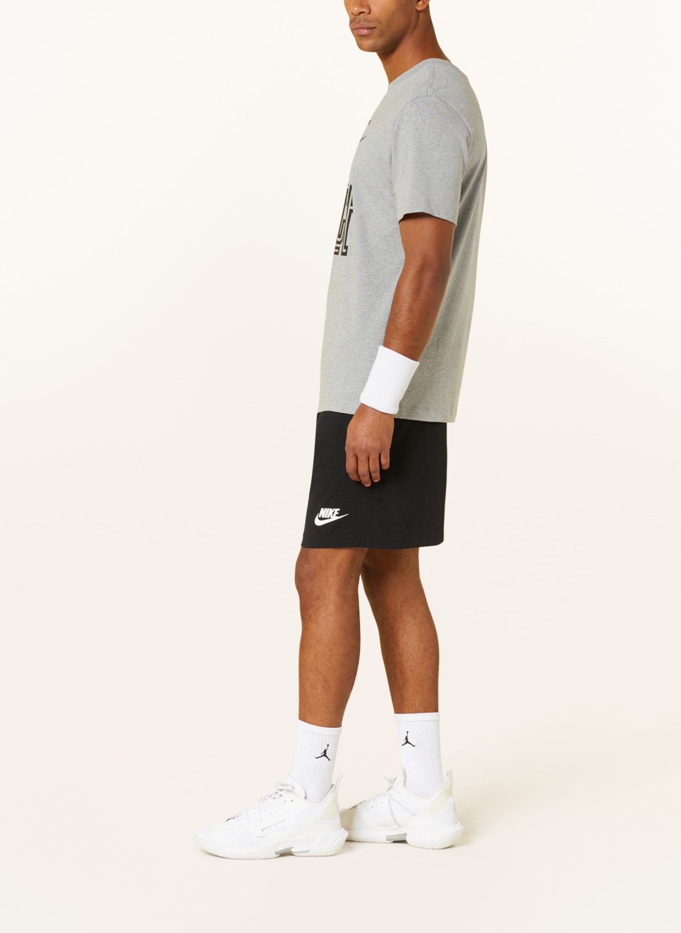 Nike Basketballshorts DRI-FIT STARTING Loose Fit, Farbe: SCHWARZ (Bild 4)