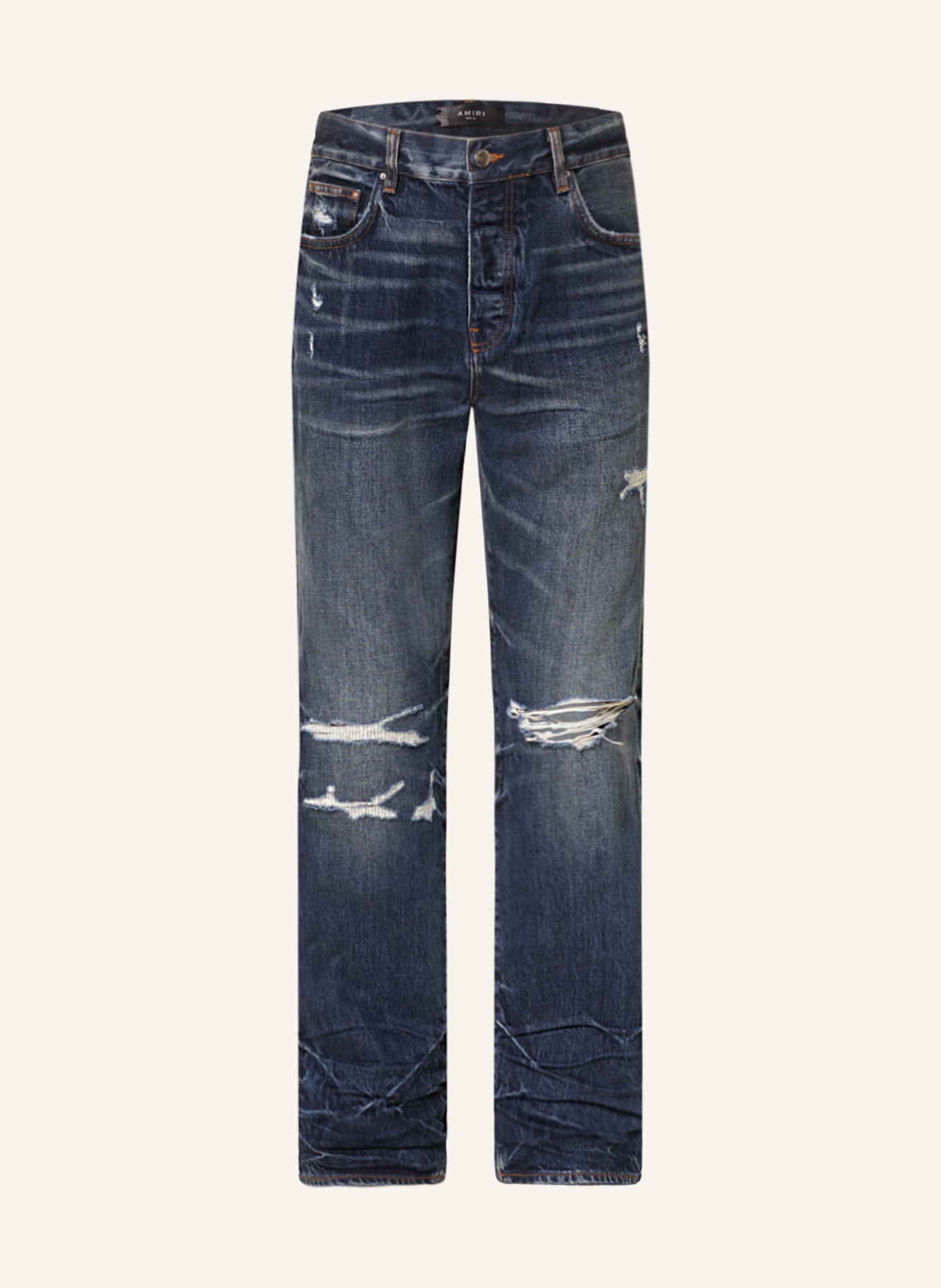 AMIRI Jeans Regular Fit, Farbe: 523 RIVER INDIGO (Bild 1)