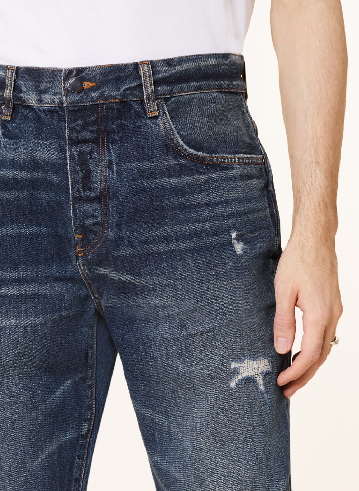 AMIRI Jeans Regular Fit, Farbe: 523 RIVER INDIGO (Bild 5)
