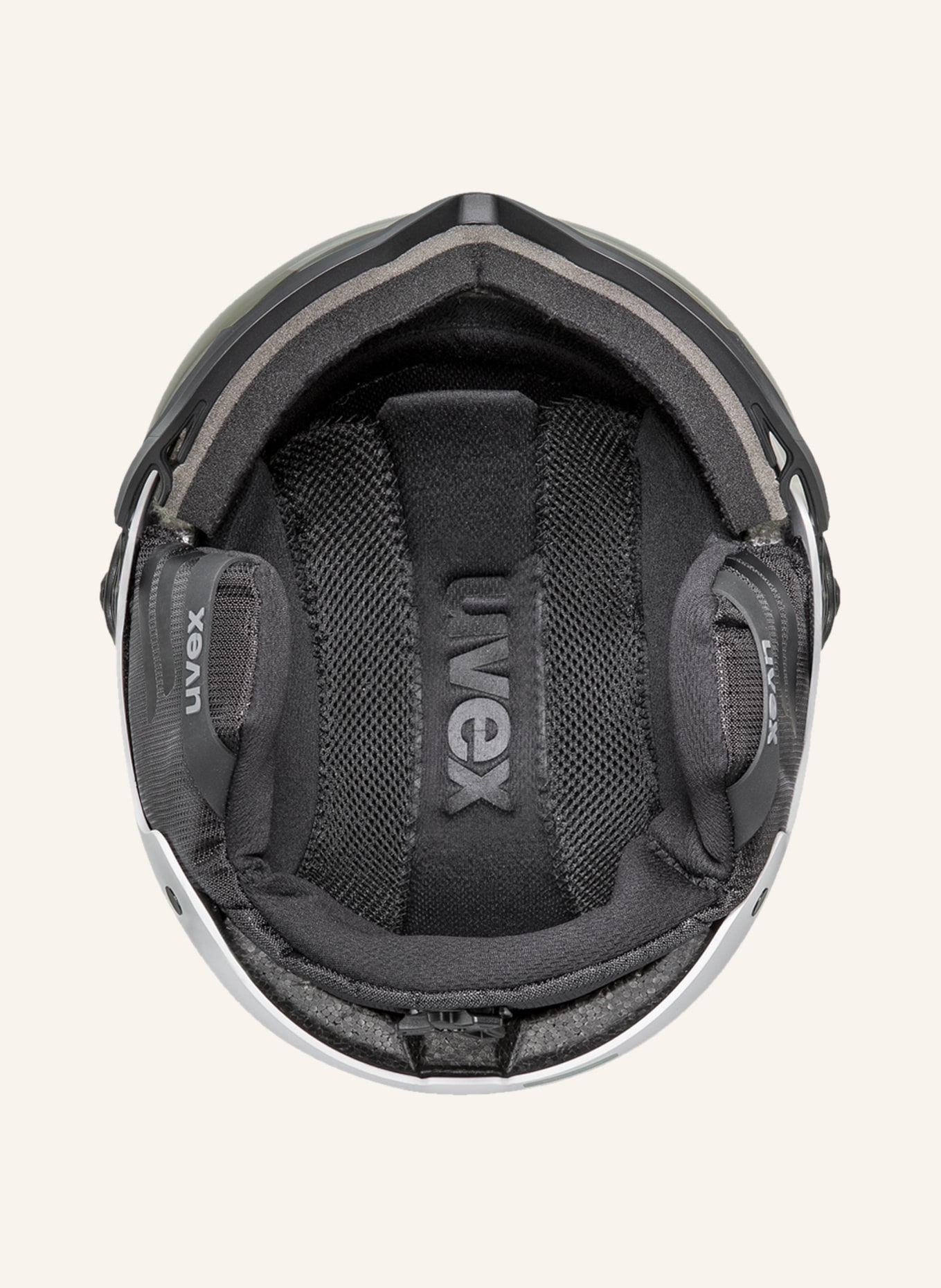 uvex Ski helmet WANTED VISOR V, Color: WHITE (Image 4)