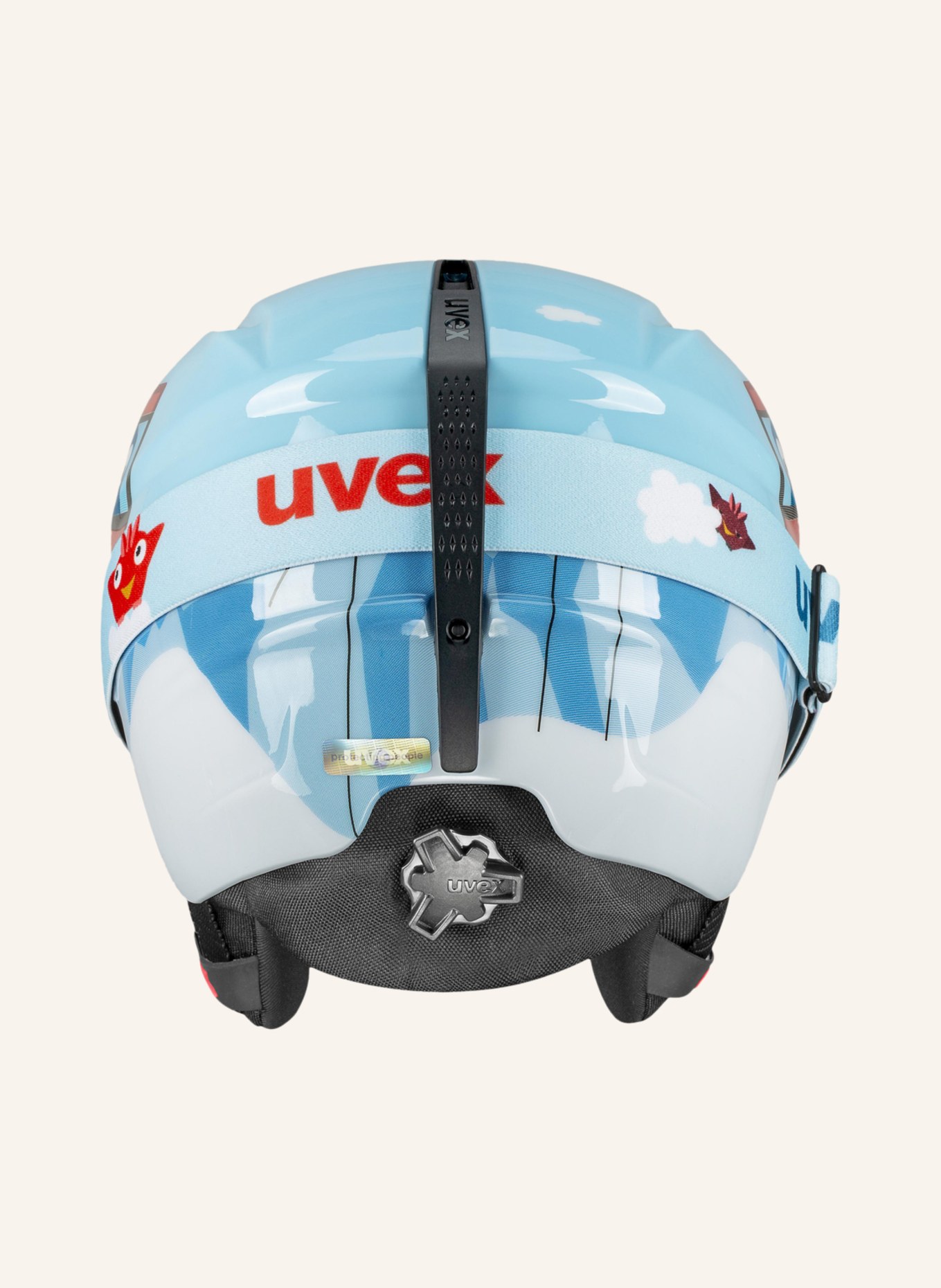 uvex Lyžařská helma VITI s lyžařskými brýlemi SPEEDY PRO, Barva: TMAVĚ MODRÁ (Obrázek 2)