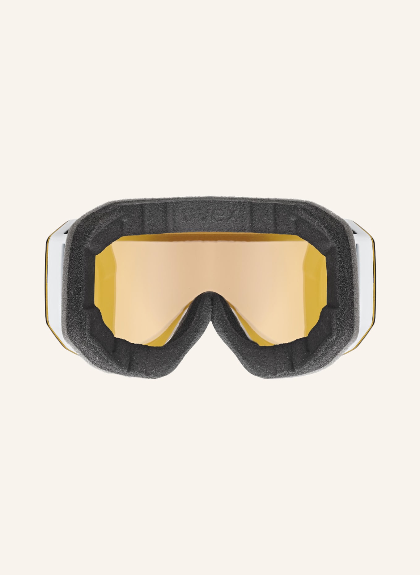 uvex Ski goggles EVIDNT ATTRACT CV, Color: WHITE/ DARK YELLOW (Image 3)