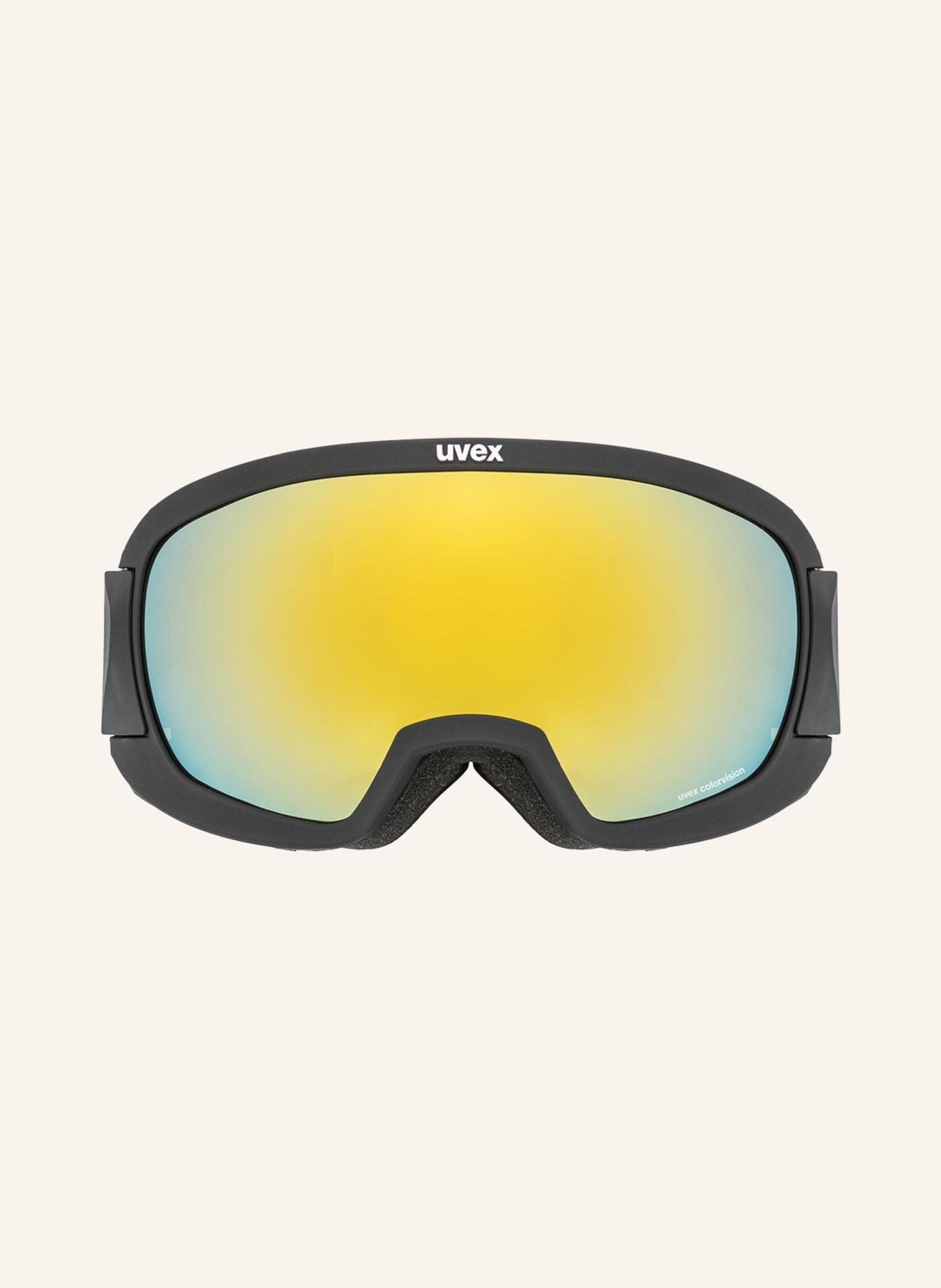 uvex Ski goggles CONTEST CV, Color: BLACK/ YELLOW/ GREEN (Image 2)
