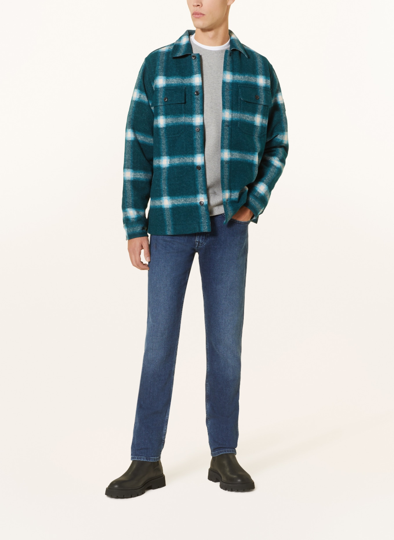 BOSS Jeans DELAWARE Slim Fit, Farbe: 414 NAVY (Bild 2)