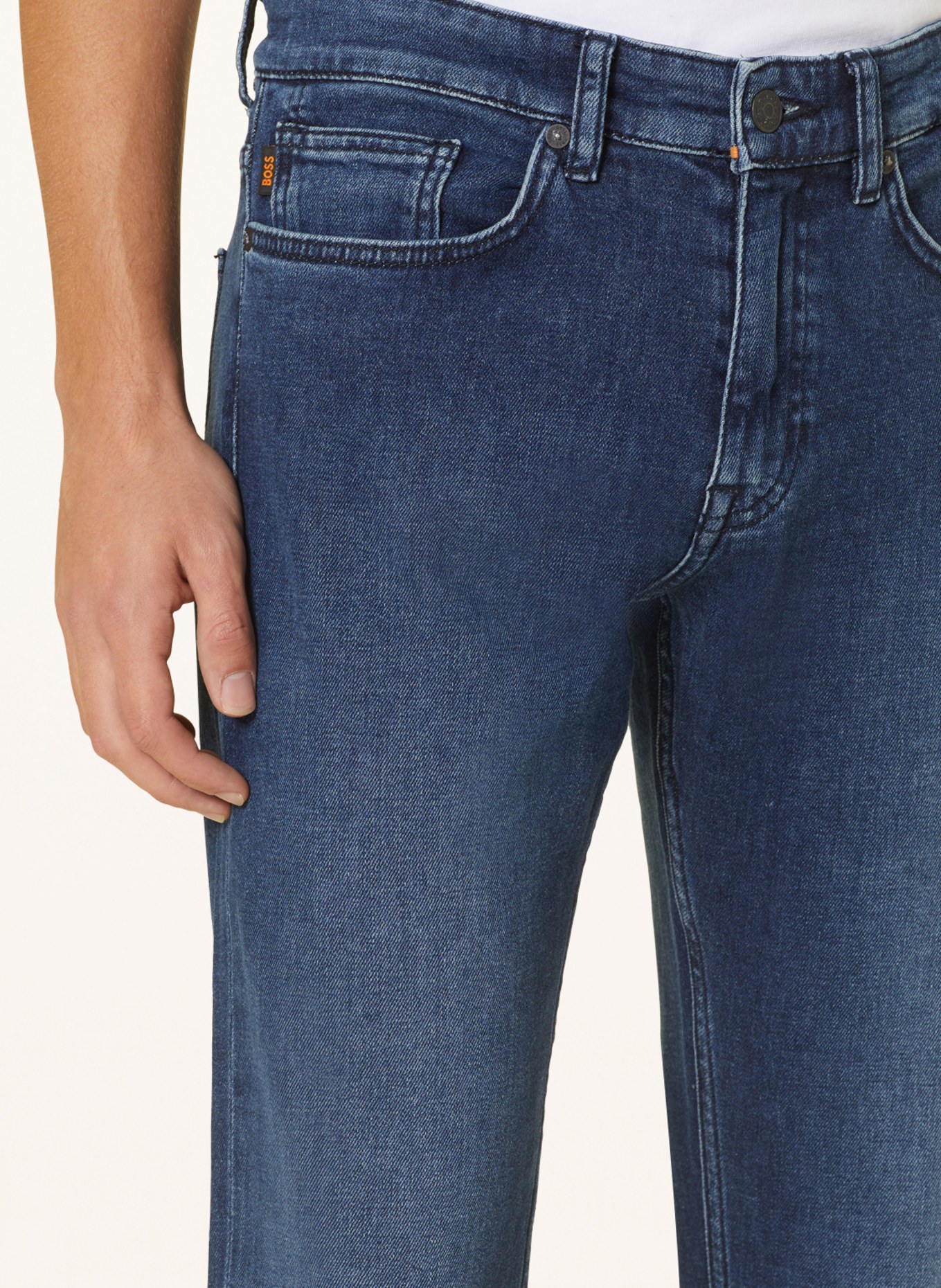 BOSS Jeans DELAWARE Slim Fit, Farbe: 414 NAVY (Bild 6)