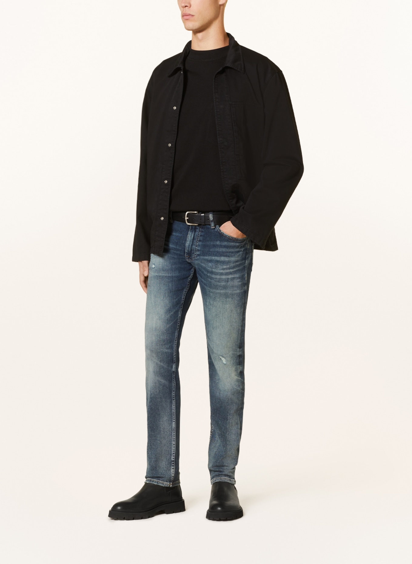 BOSS Jeans DELAWARE Slim Fit, Farbe: 413 NAVY (Bild 2)