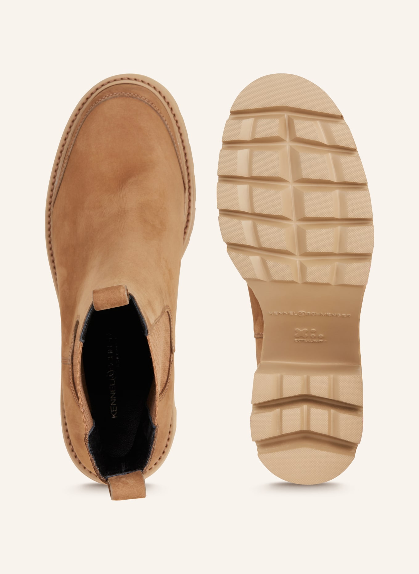 KENNEL & SCHMENGER Chelsea-Boots PUNCH, Farbe: CAMEL (Bild 5)